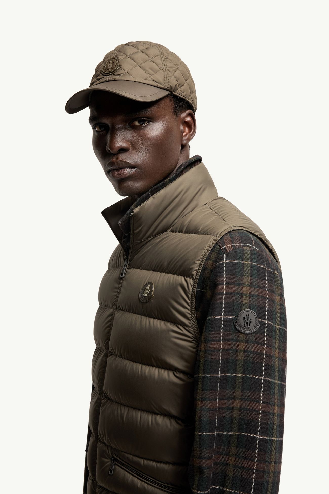 Chal plumífero Treompan Hombre Verde Oliva Moncler 1