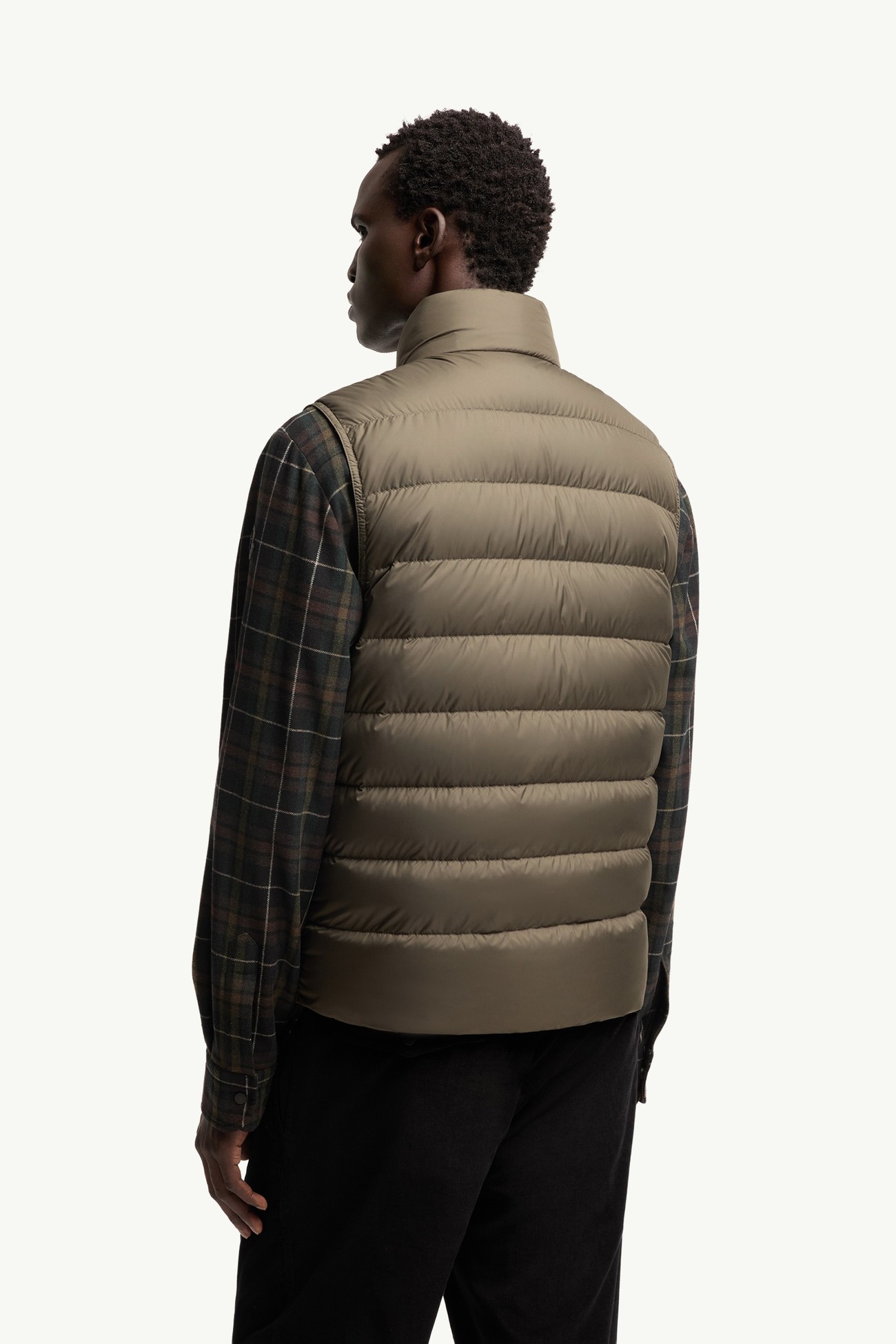 Gilet imbottito Treompan Uomo Verde Oliva Moncler 4