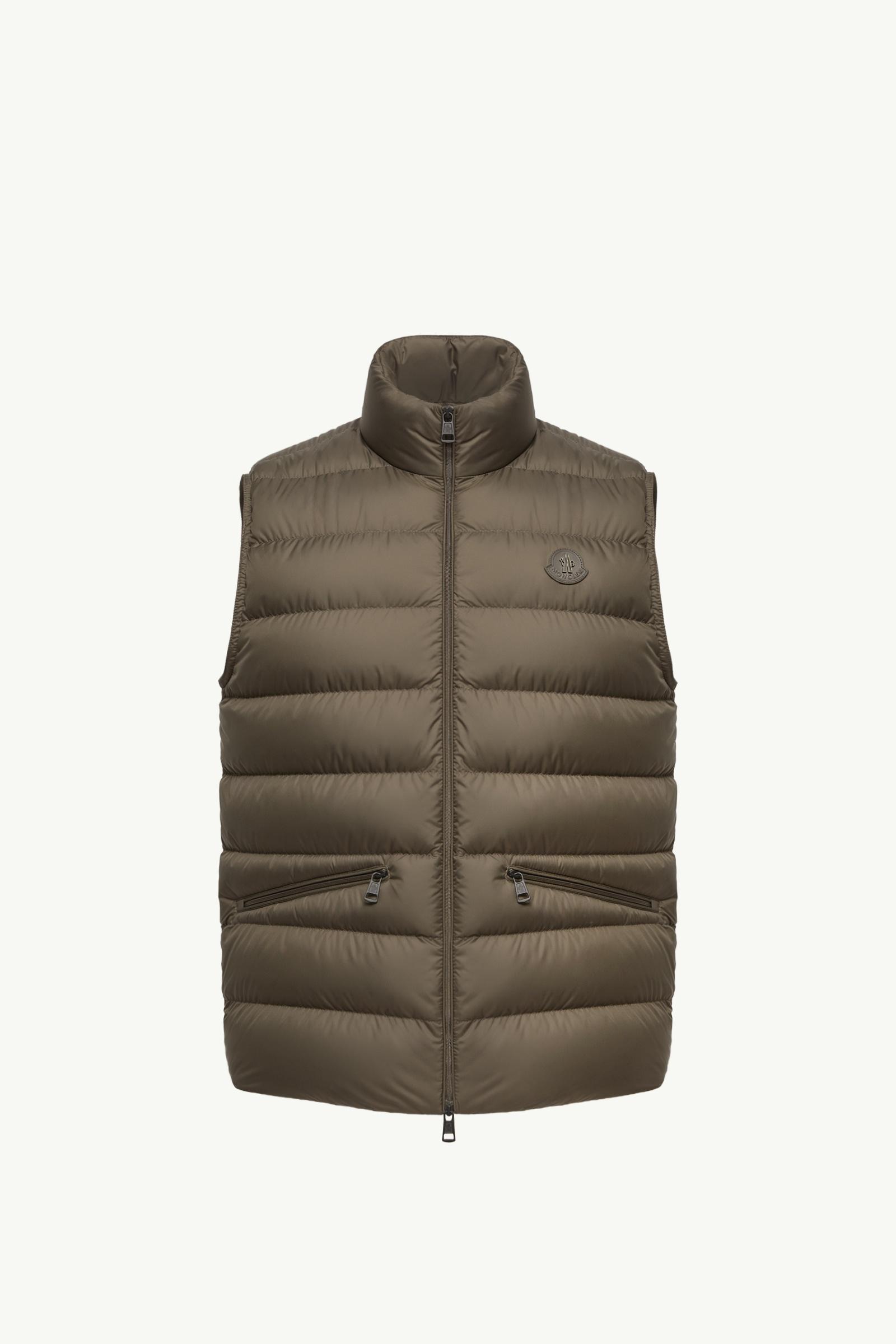 MONCLER オリーブ ダウンベスト Olive Green Treompan Down Vest - Vests for Men | Moncler US