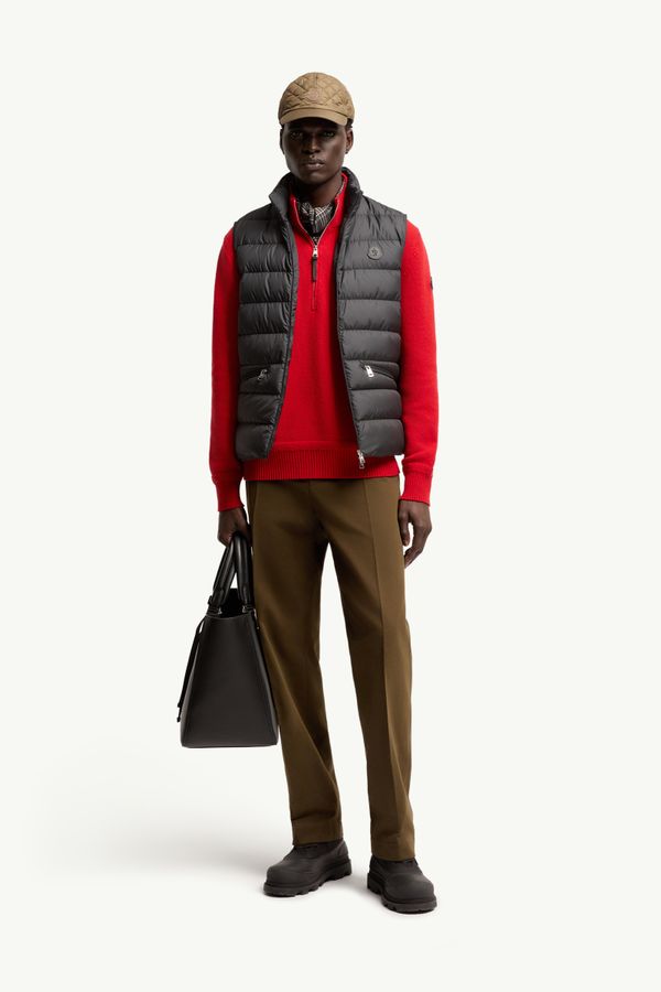Doudoune sans manches Treompan Hommes Noir Moncler 0