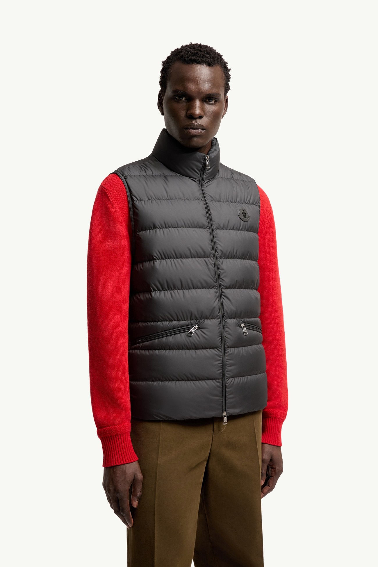 Treompan Down Gilet Men Black Moncler 3