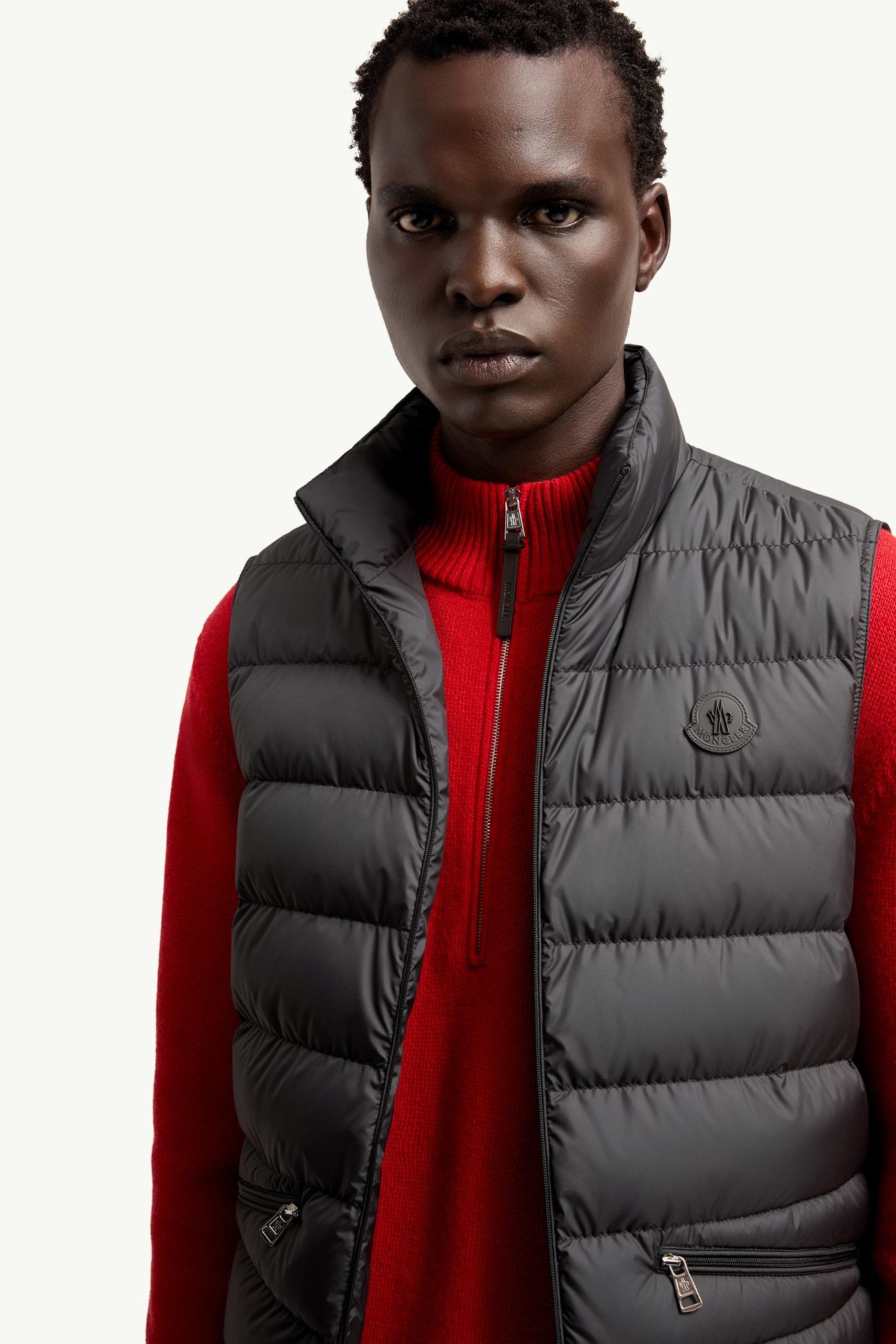 Treompan Down Gilet Men Black Moncler 5