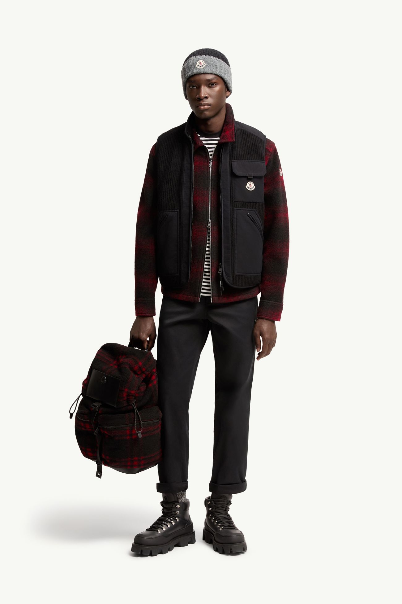 Lenevra Daunenweste Herren Schwarz Moncler 0