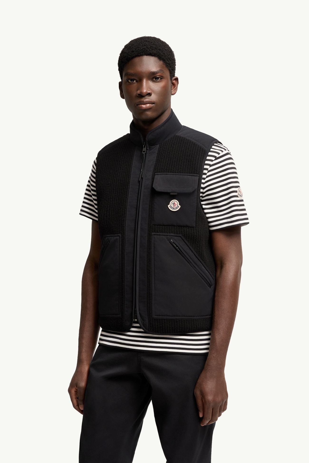Lenevra羽絨背心 男士 黑色 Moncler 3