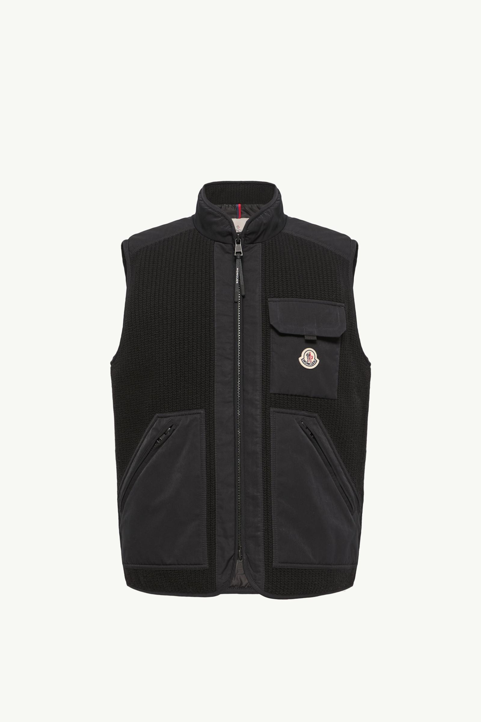 Lenevra羽絨背心 男士 黑色 Moncler, 1 of 0