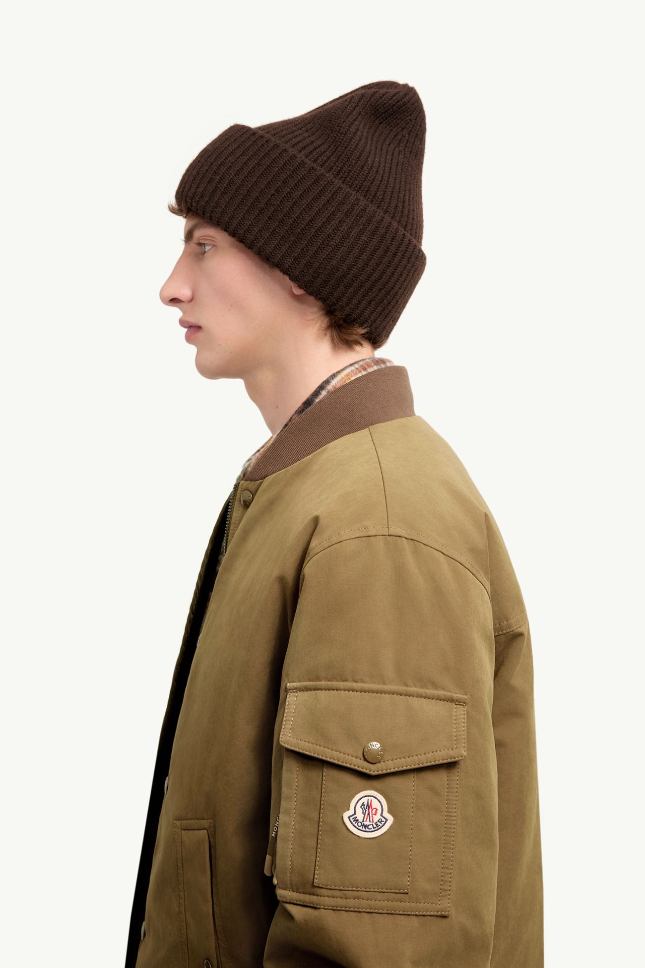 Venclis ショートダウンジャケット メンズ ベージュ Moncler 1