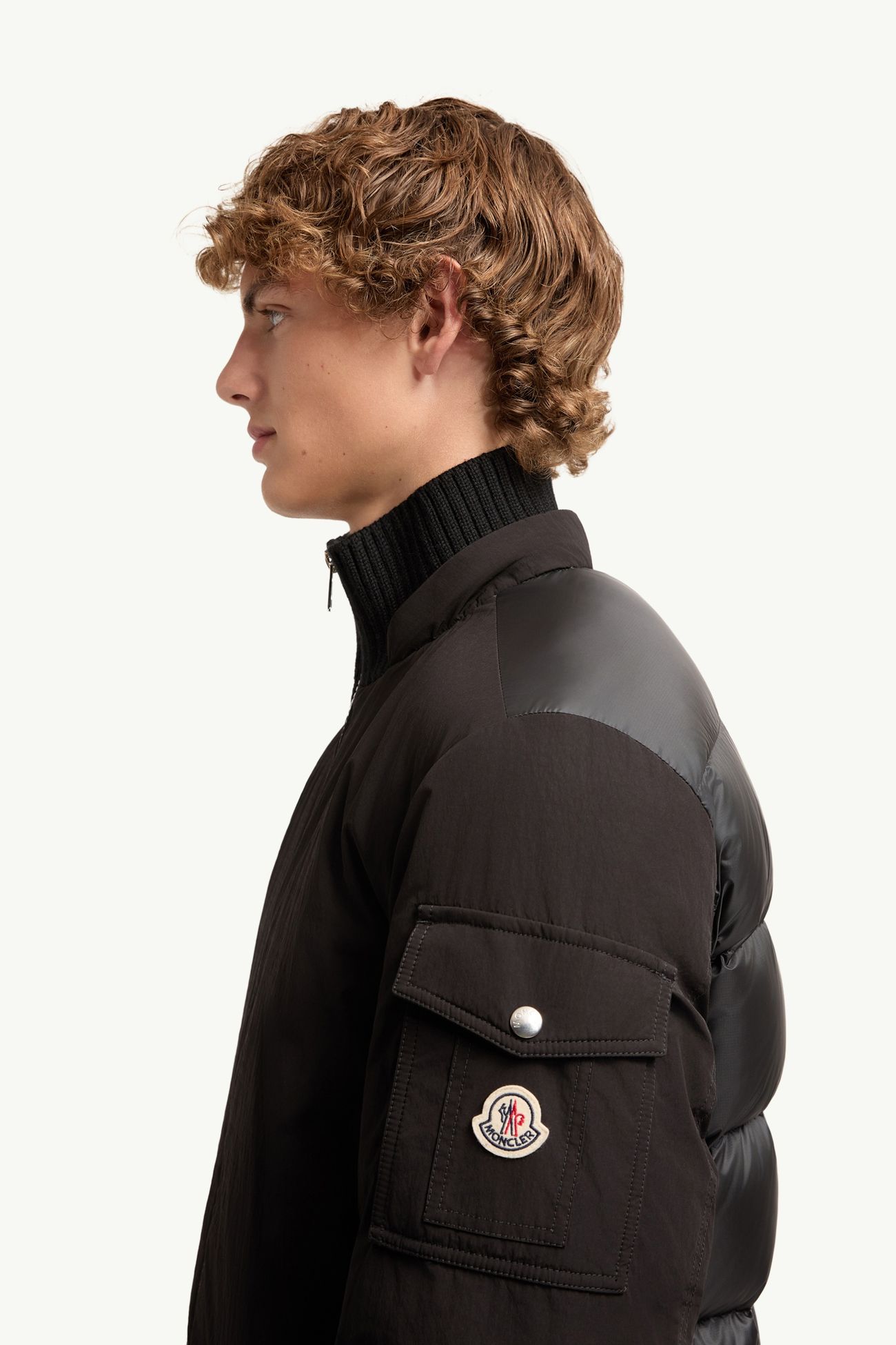 Drelisca連帽羽絨派克大衣 男士 黑色 Moncler 1