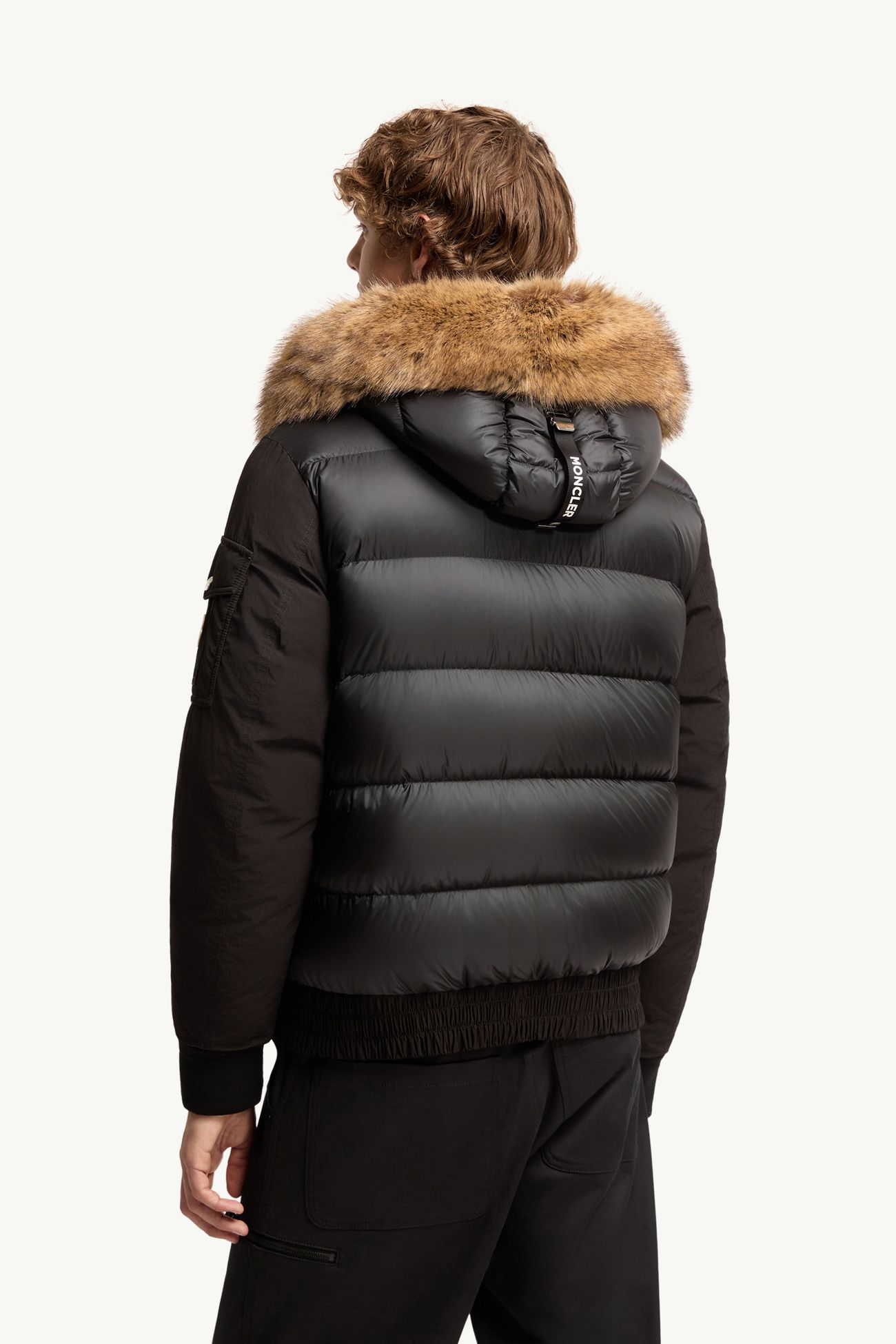 Drelisca Hooded Down Parka Jacket Men Black Moncler 4