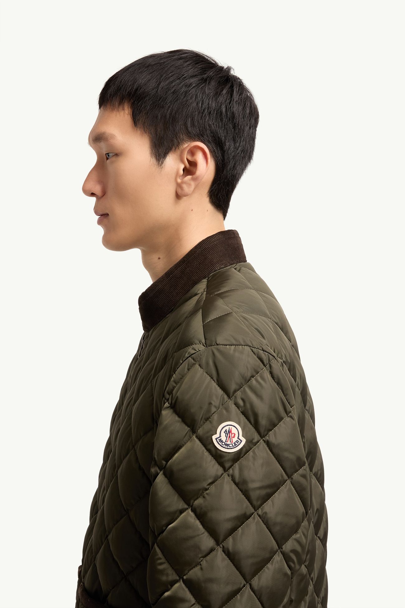 Eclal男士短款羽绒夹克外套 男士 橄榄绿 Moncler 1