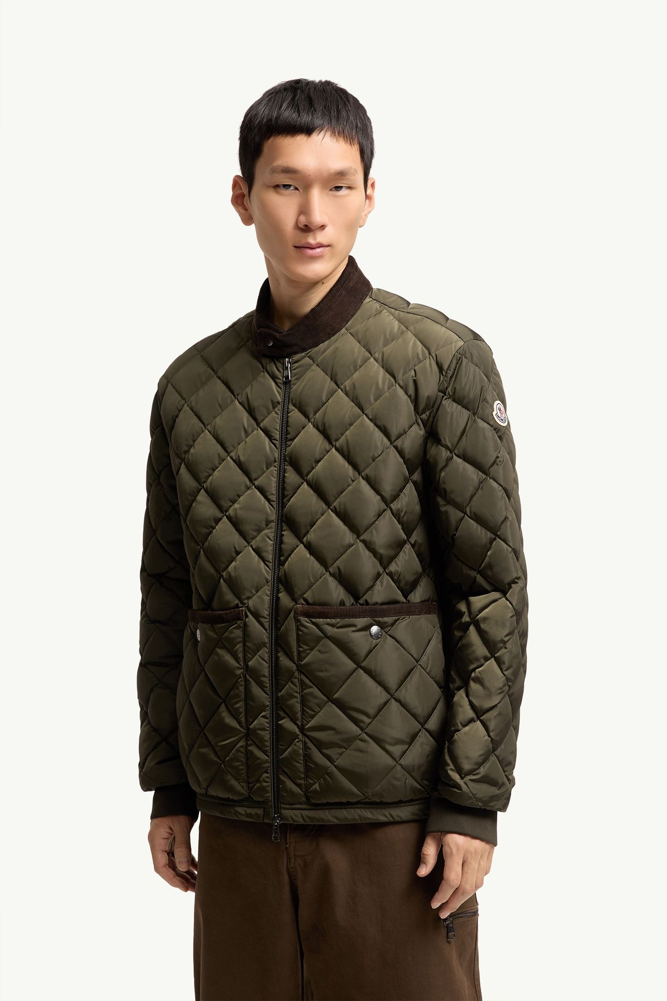Doudoune courte Eclal Hommes Vert Olive Moncler 3