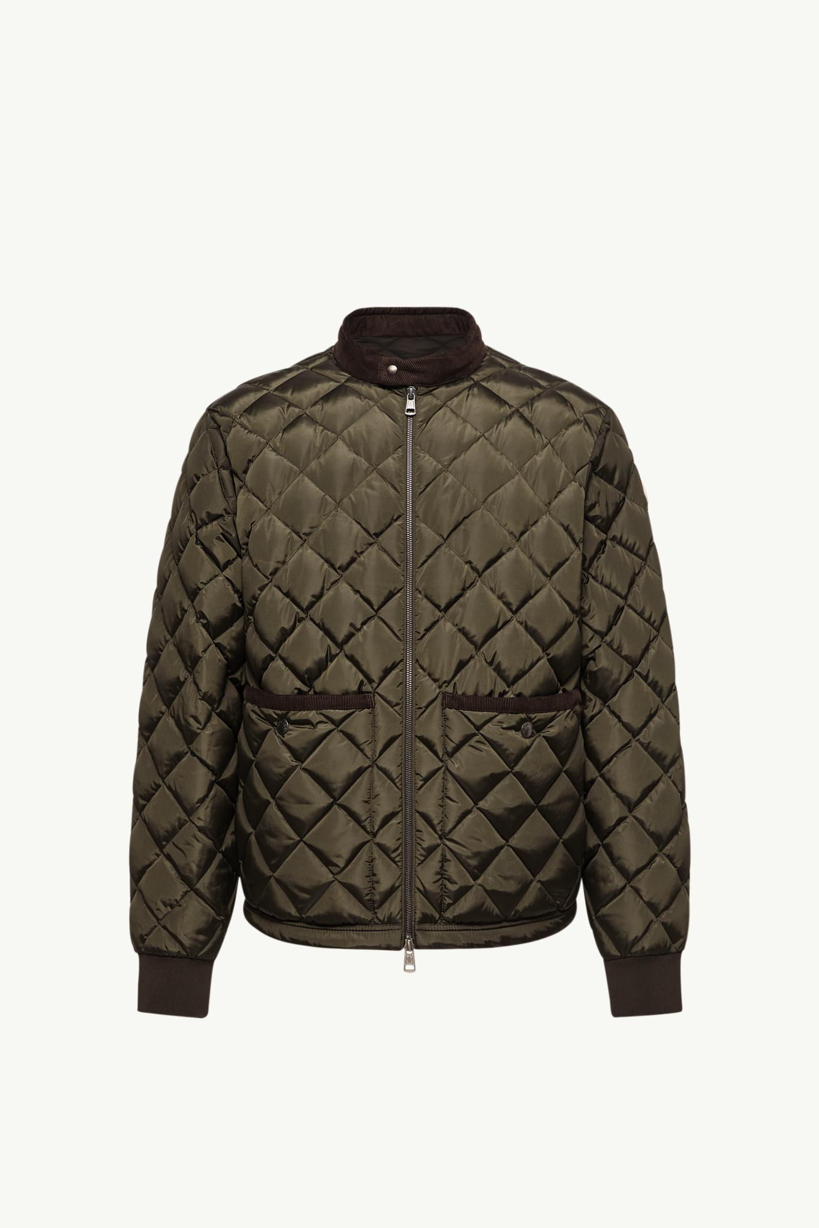 Eclal kurze Daunenjacke Herren Olivgrün Moncler, 1 of 0