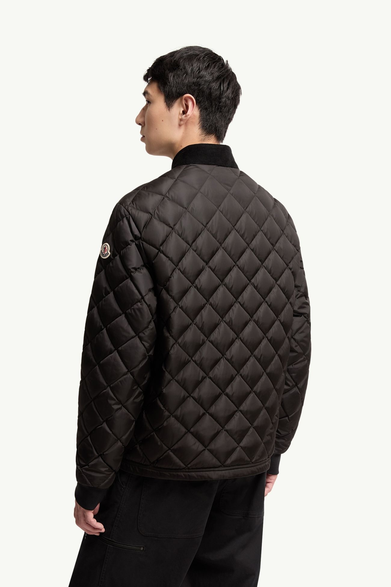 Eclal男士短款羽绒夹克外套 男士 黑色 Moncler 4