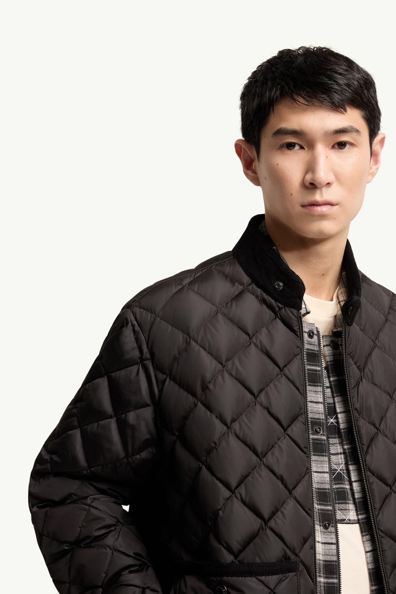 Eclal短身羽絨外套 男士 黑色 Moncler 5