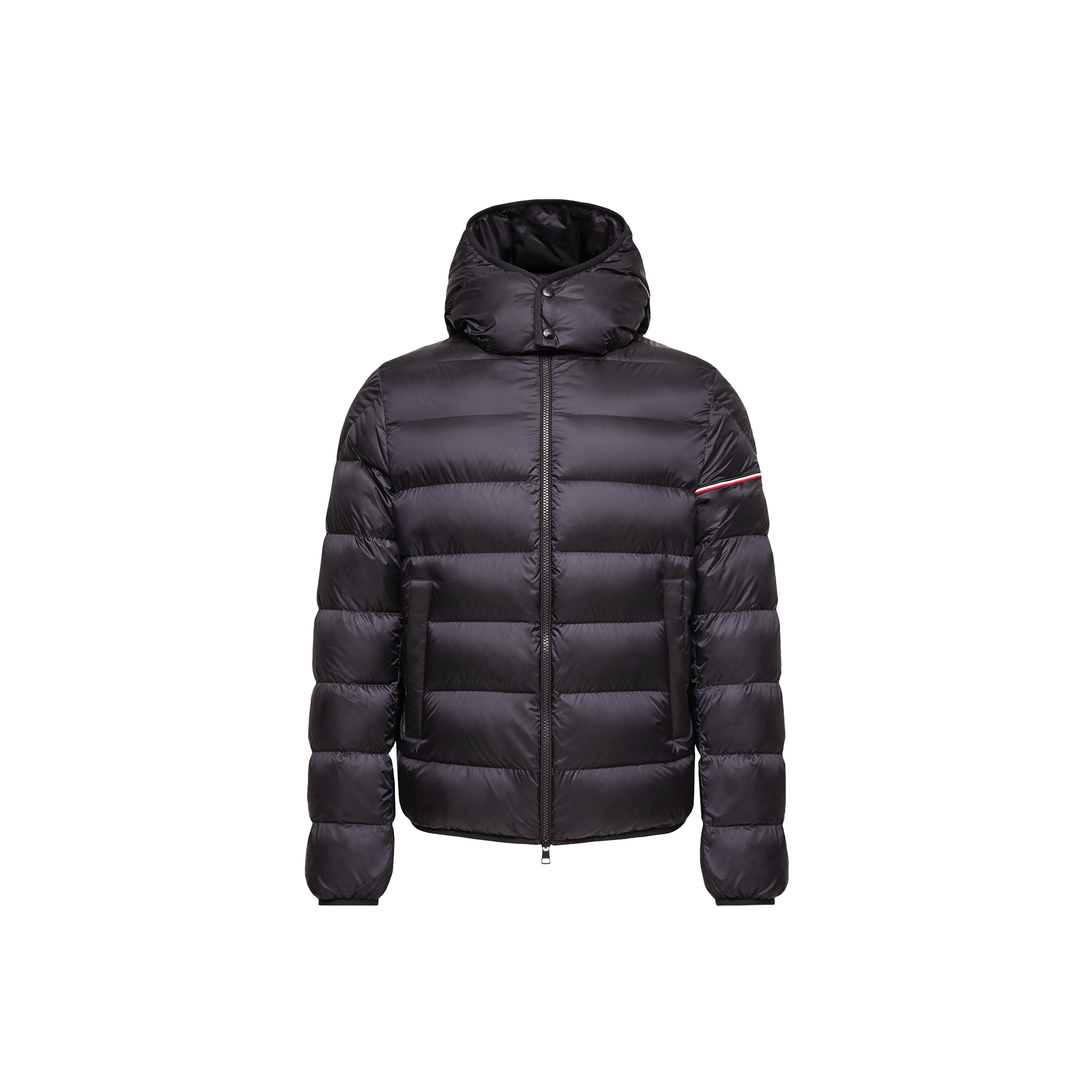 Moncler Men's Dark Blue Ravenlock Hooded Short Down Jacket - Man Jackets 5 - Image 4