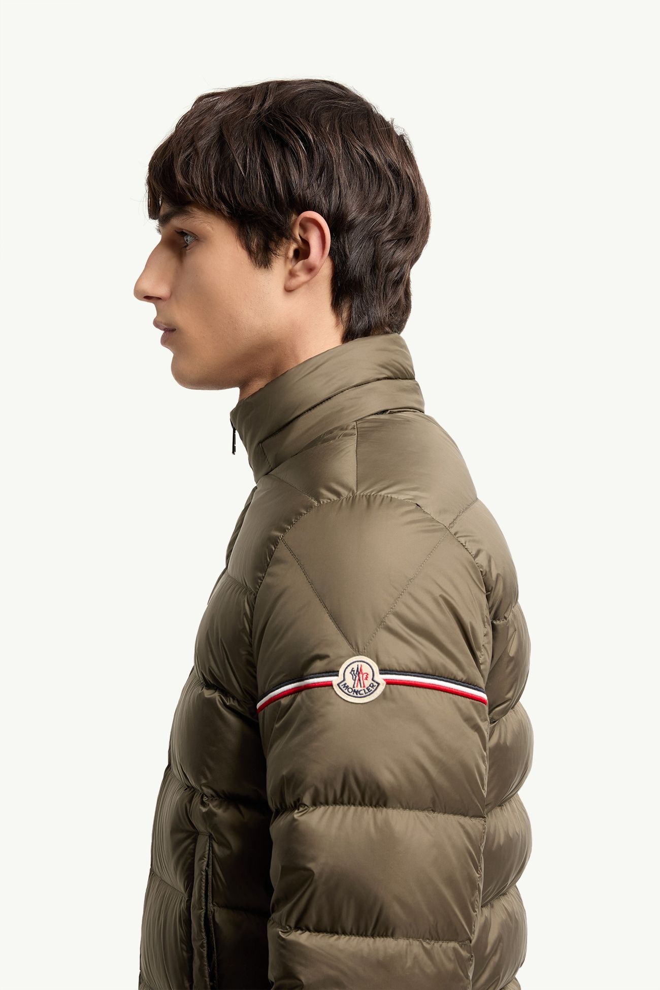 Ravenlock 후드 쇼트 다운 재킷 남성 카키 Moncler 1
