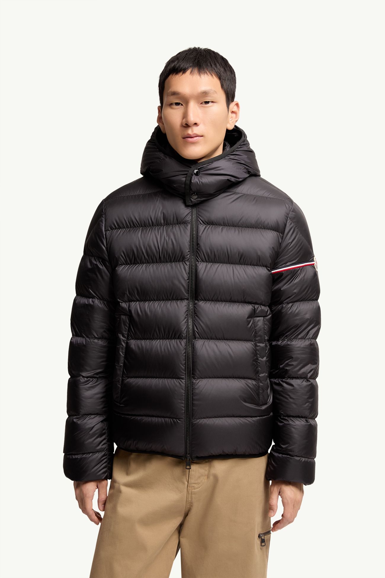 Piumino corto Ravenlock con cappuccio Uomo Nero Moncler 3