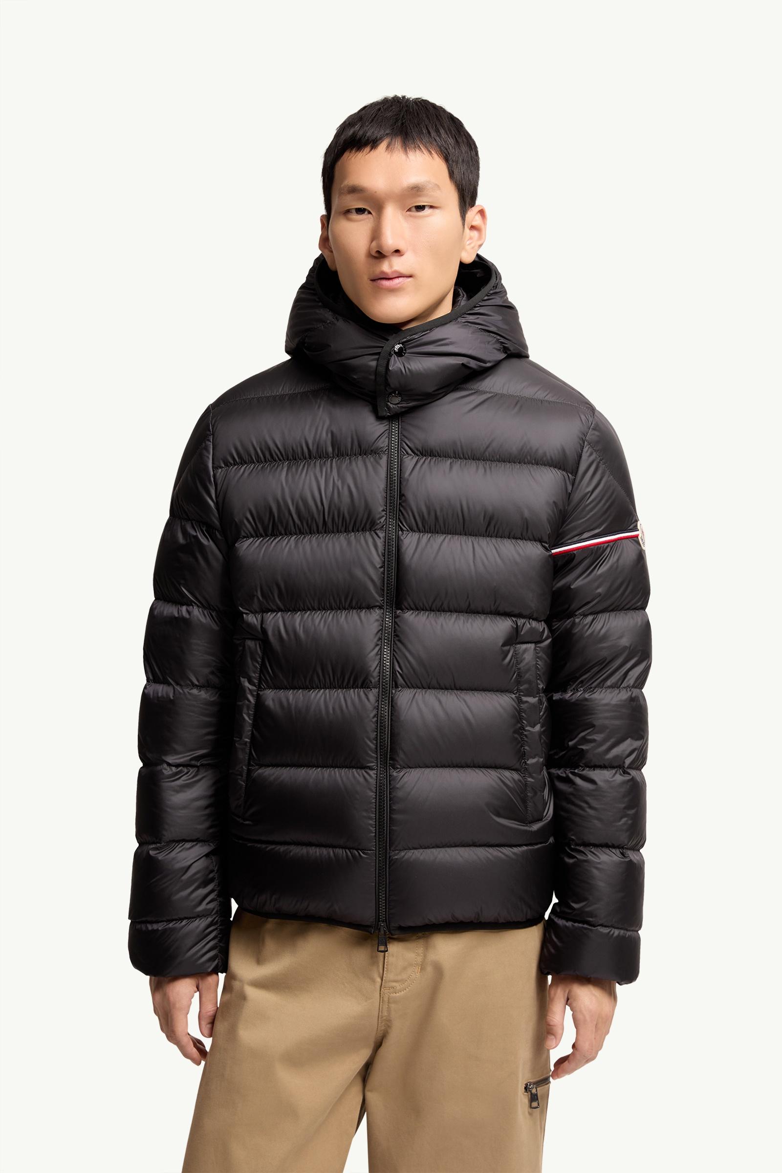 Black Ravenlock Hooded Short Down Jacket - Short Down Jackets for