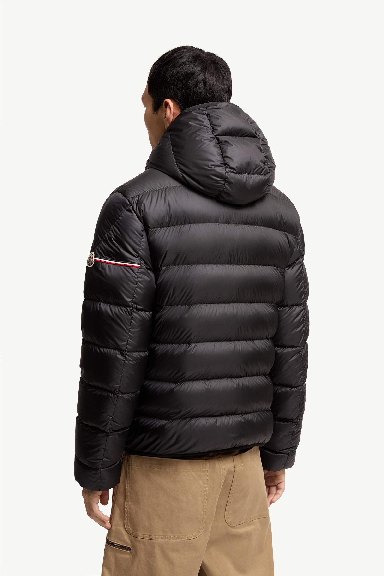Black Ravenlock Hooded Short Down Jacket - Short Down Jackets for