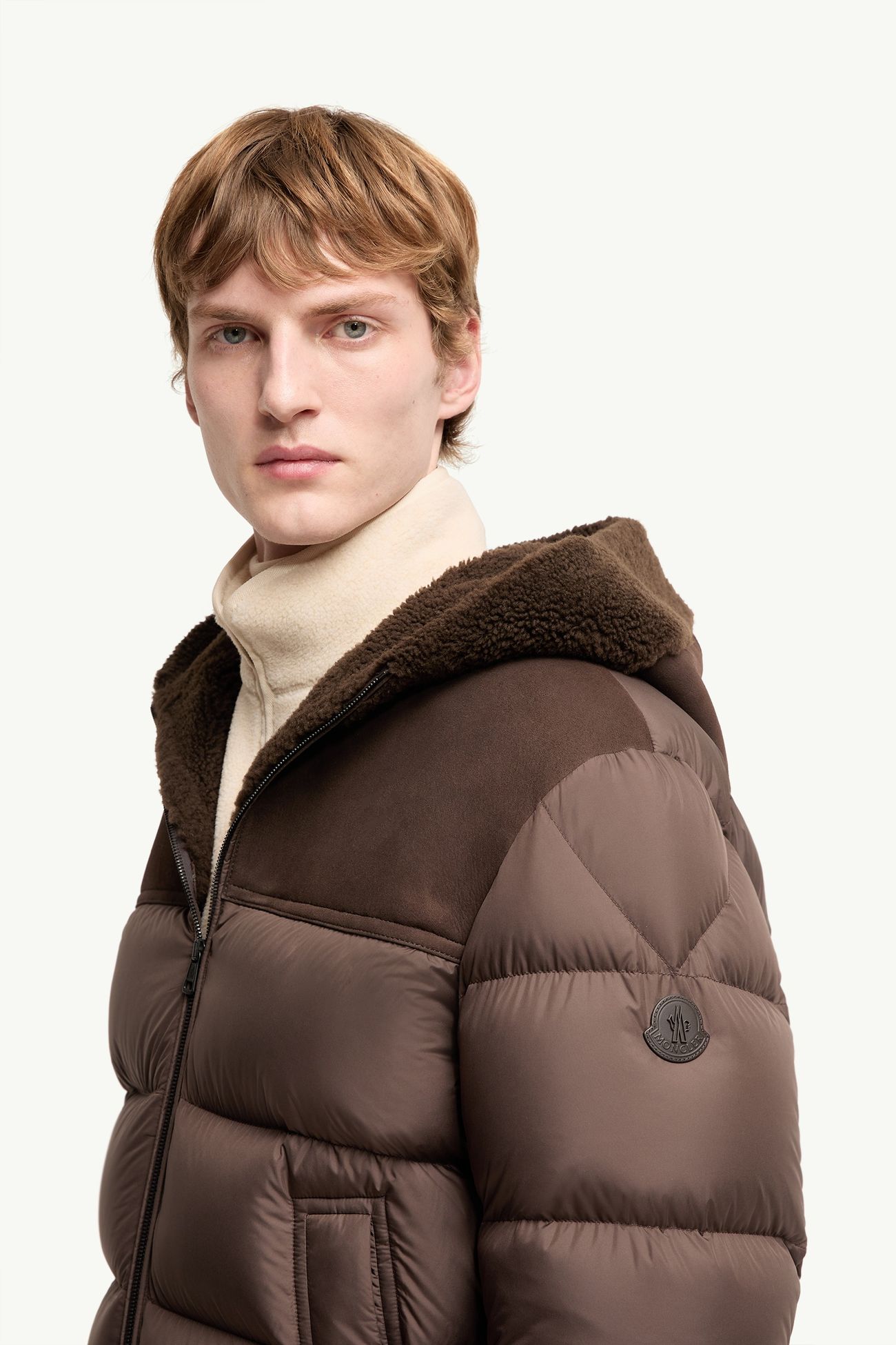 Jalmar連帽短身羽絨外套 男士 啡色 Moncler 1
