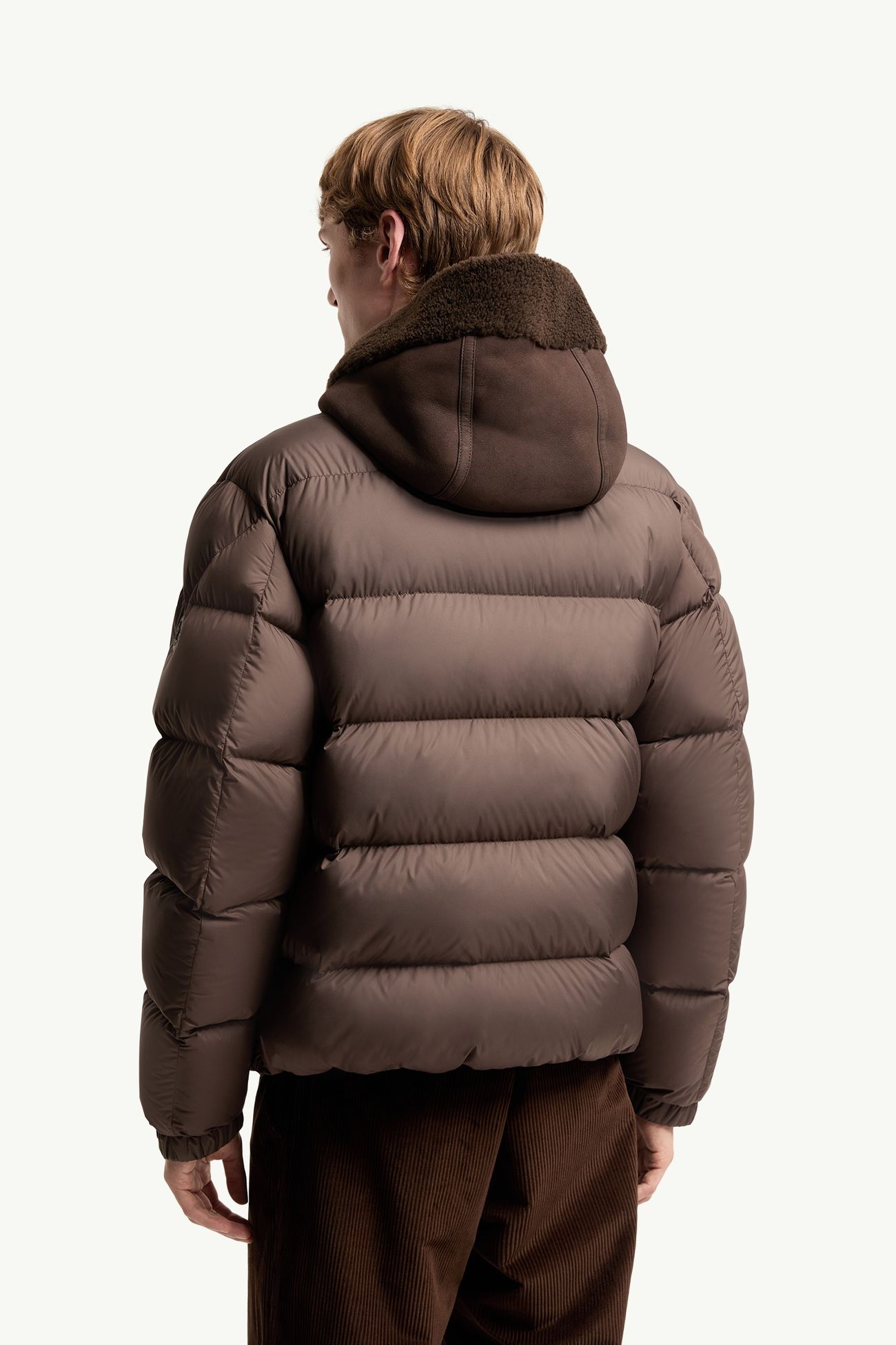 Jalmar Hooded Short Down Jacket Men Brown Moncler 4