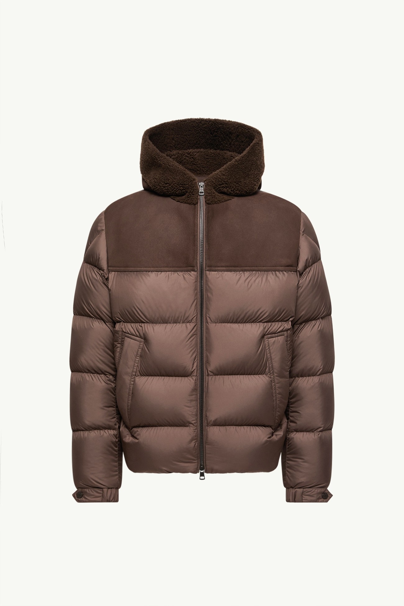 Piumino corto Jalmar con cappuccio Uomo Marrone Moncler 2