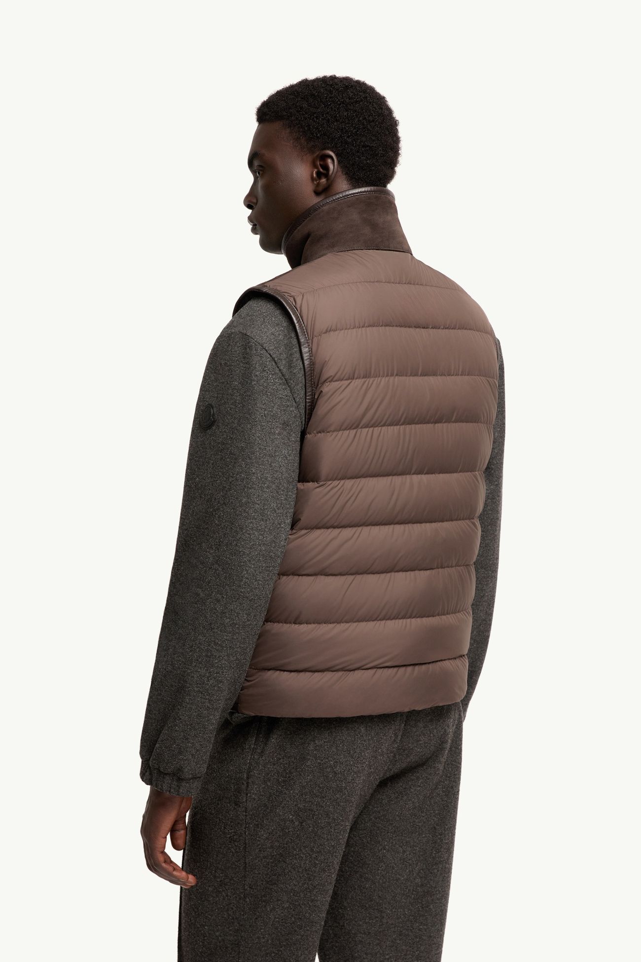Rysfen Reversible Down Vest Men Brown Moncler 4