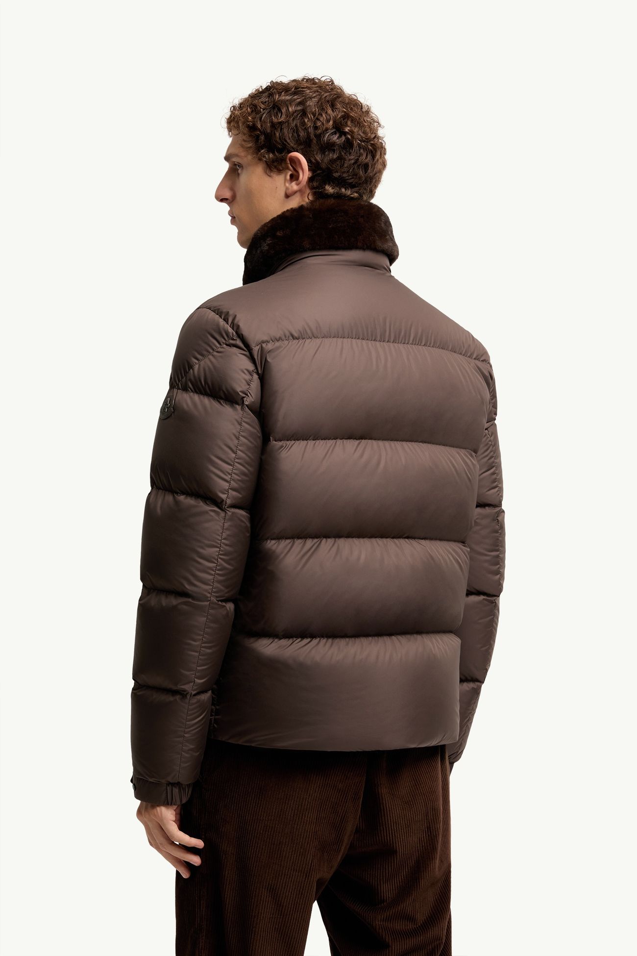 Drisfall男士短款羽绒夹克外套 男士 棕色 Moncler 4