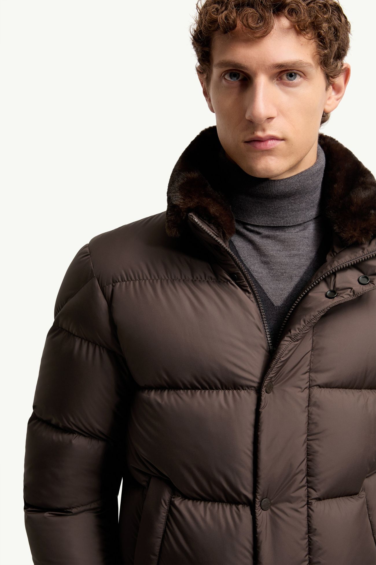 Plumífero corto Drisfall Hombre Marrón Moncler 6