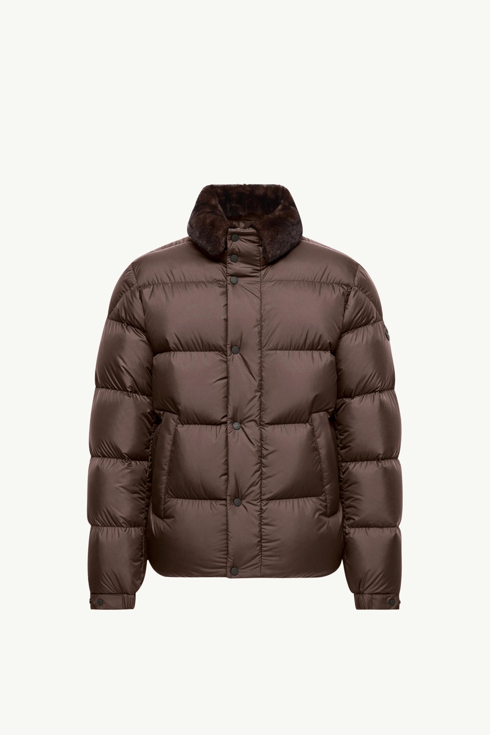 Plumífero corto Drisfall Hombre Marrón Moncler, 1 of 0