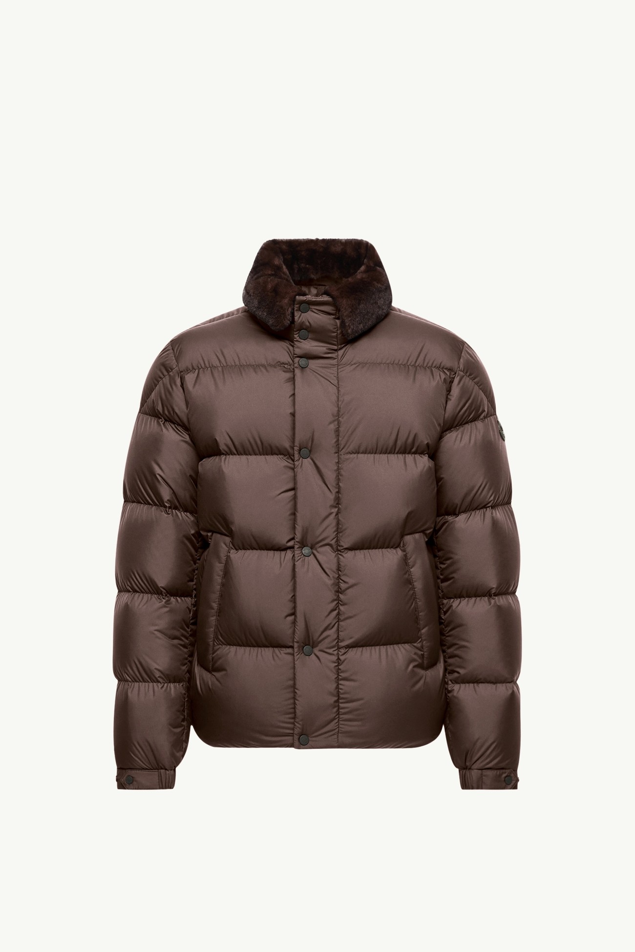 Drisfall Kurze Daunenjacke Herren Braun Moncler 2