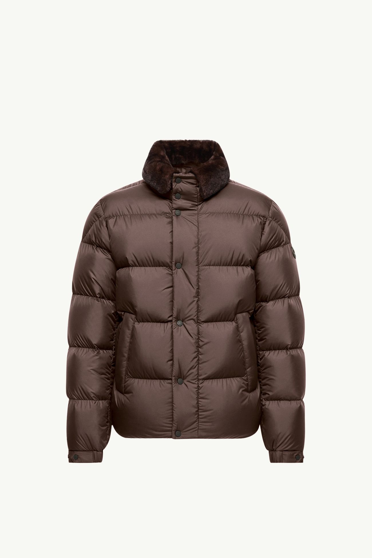 Drisfall ショートダウンジャケット メンズ ブラウン Moncler 2