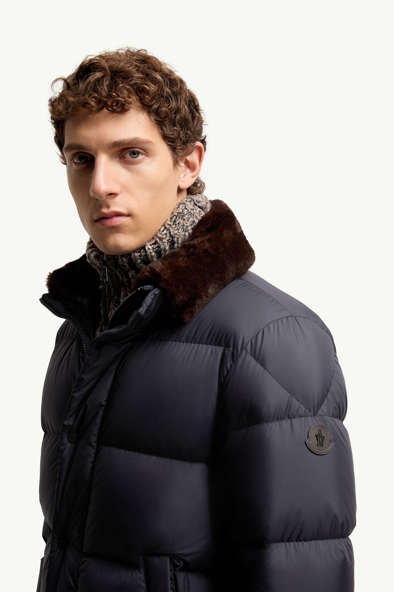 Drisfall 쇼트 다운 재킷 남성 다크 블루 Moncler 1