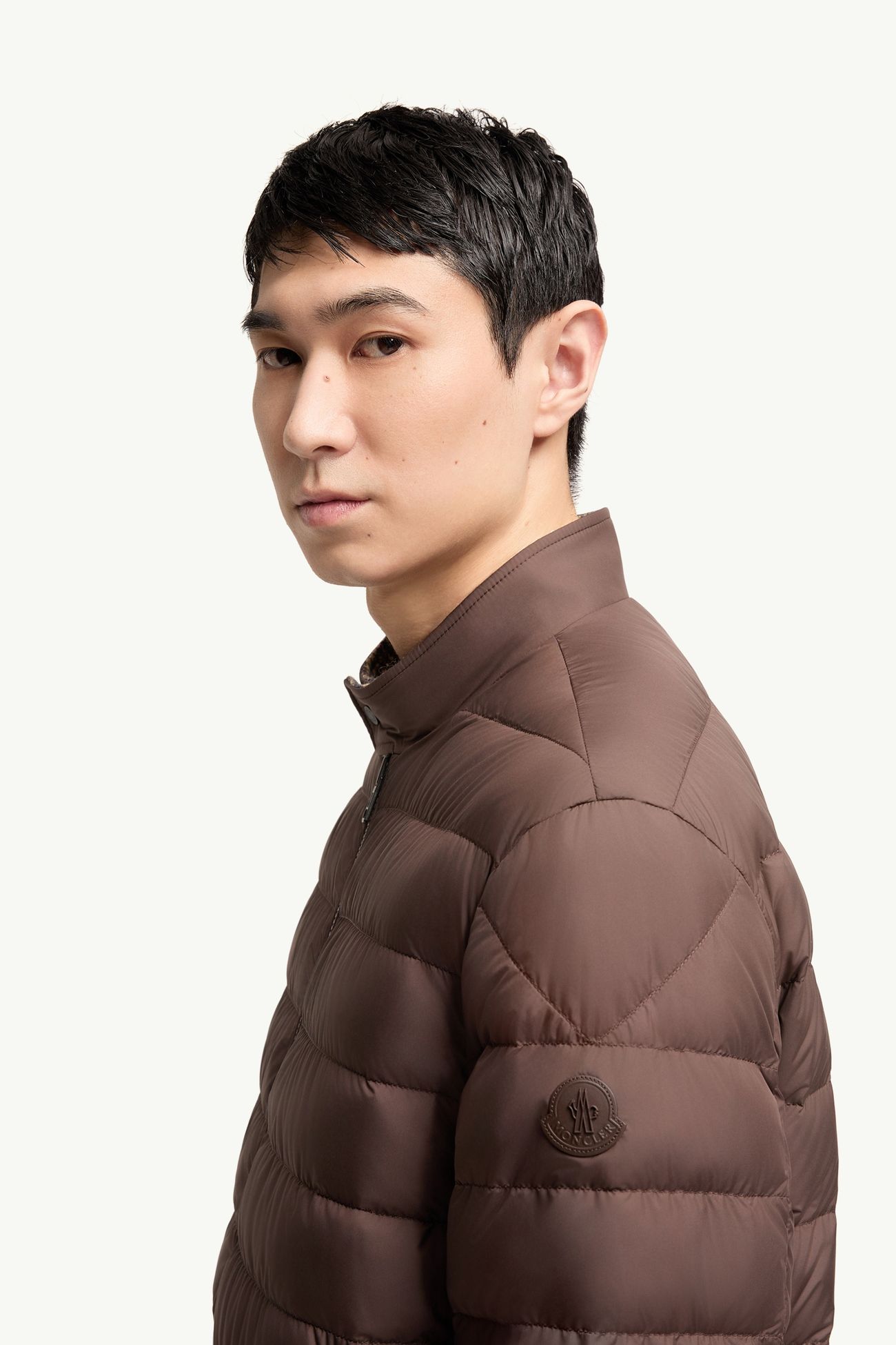 Ebrodel wendbare Daunen-Hemdjacke Herren Braun Moncler 1