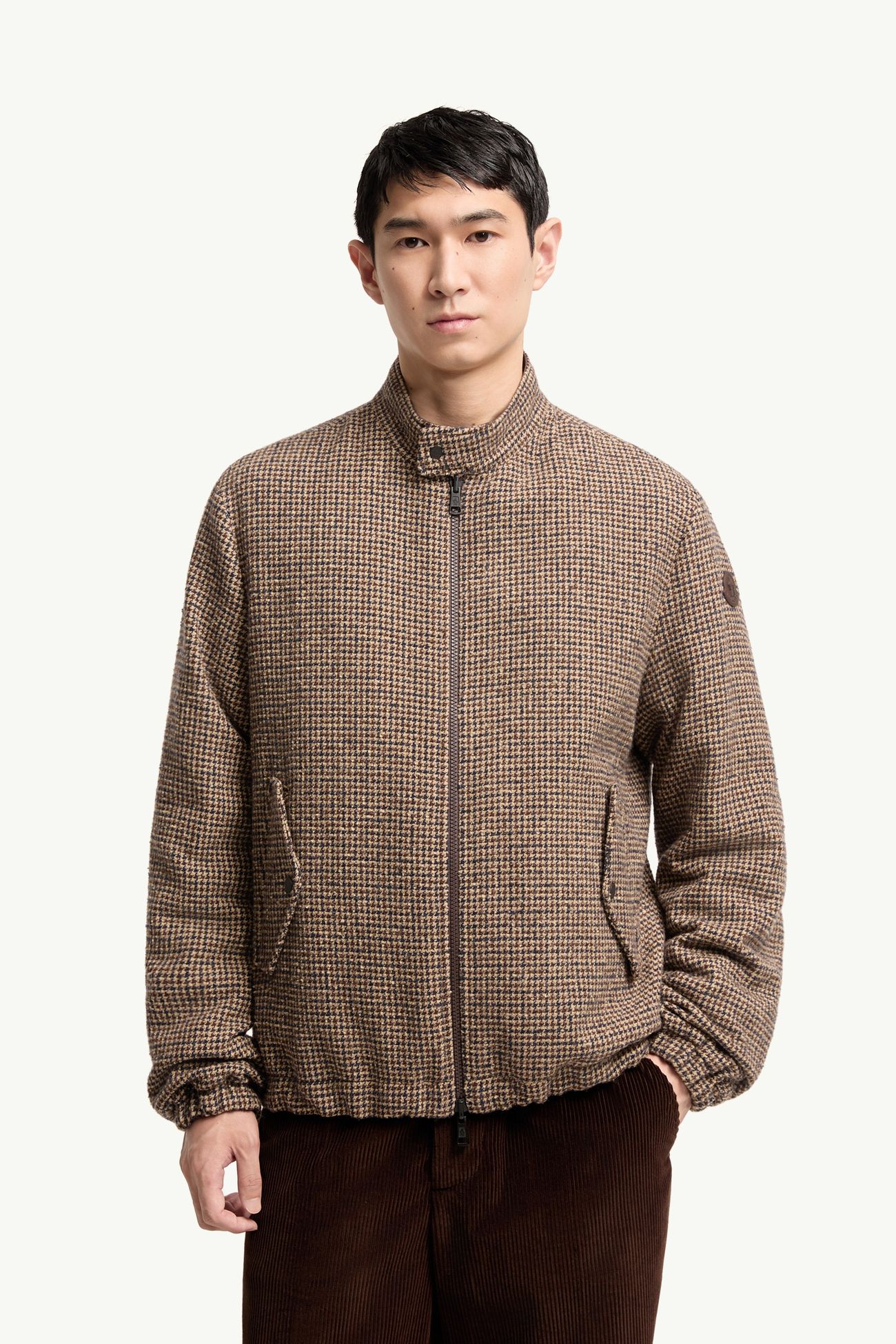Ebrodel wendbare Daunen-Hemdjacke Herren Braun Moncler 3