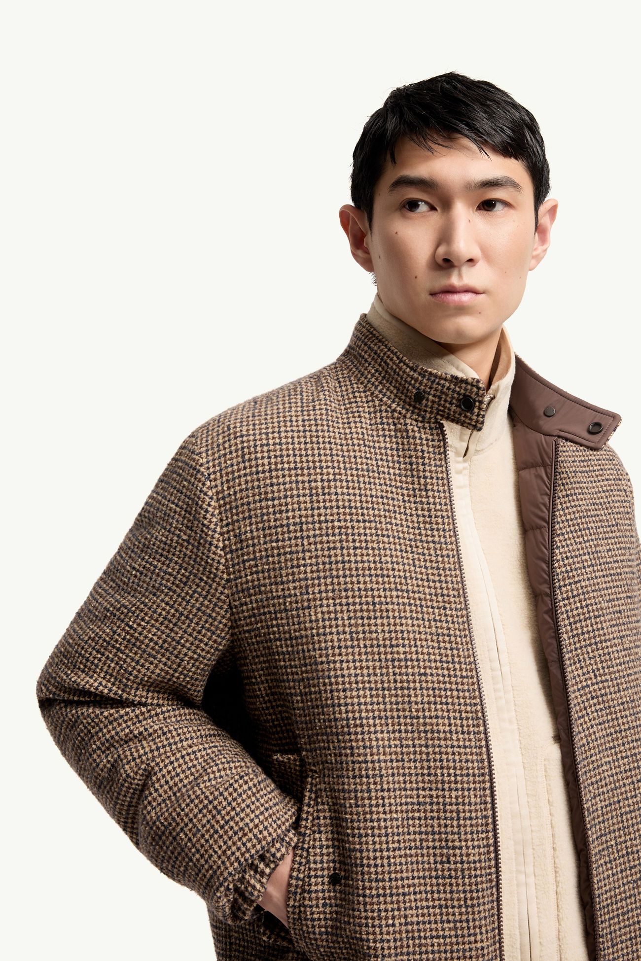 Doudoune-chemise réversible Ebrodel Hommes Marron Moncler 6