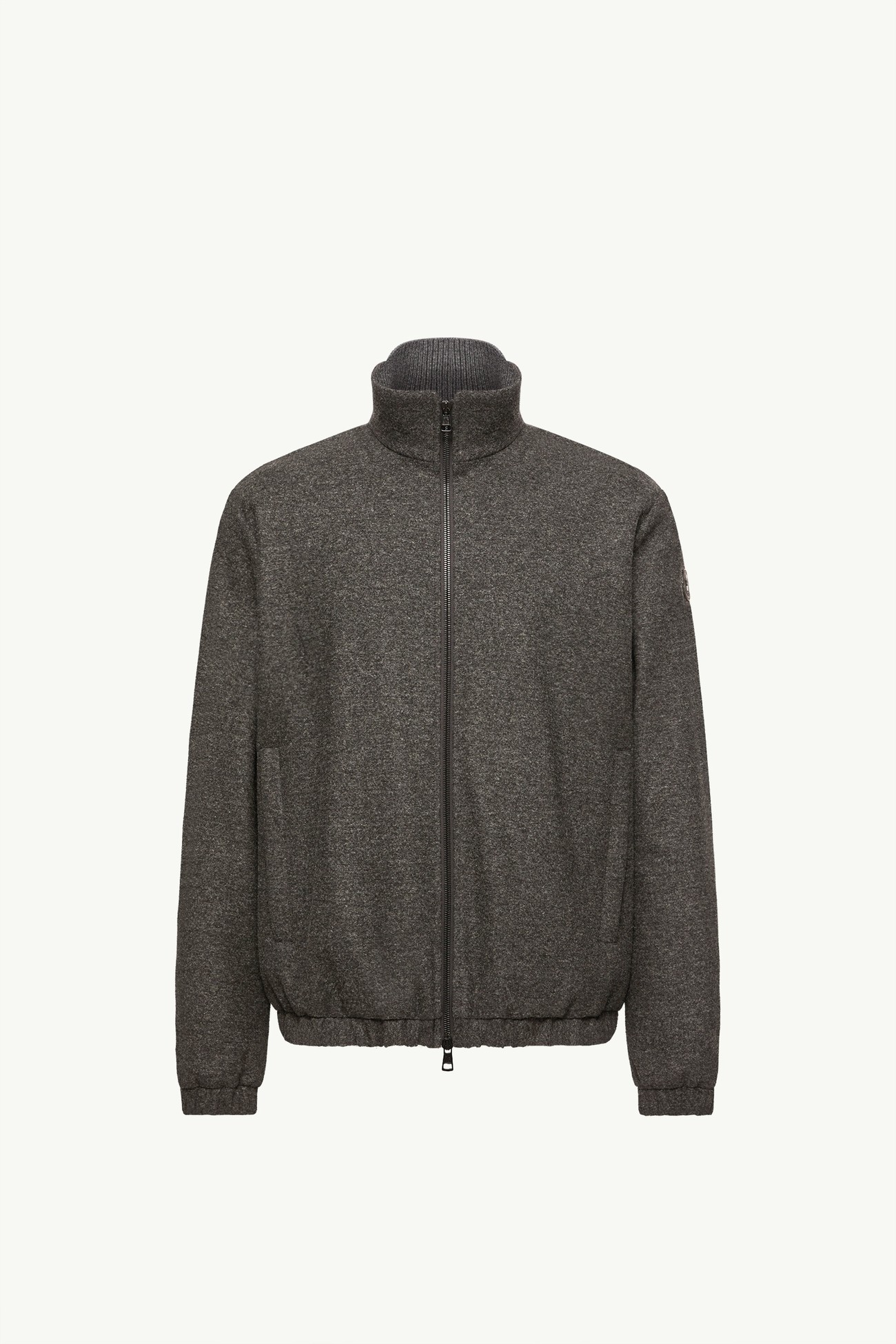 Limberl Flannel Short Down Jacket Men Dark Gray Moncler 2