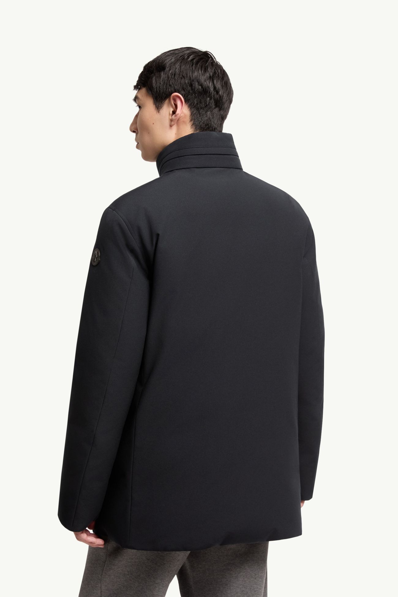 Parka courte à capuche Didessa Hommes Bleu marine Moncler 4