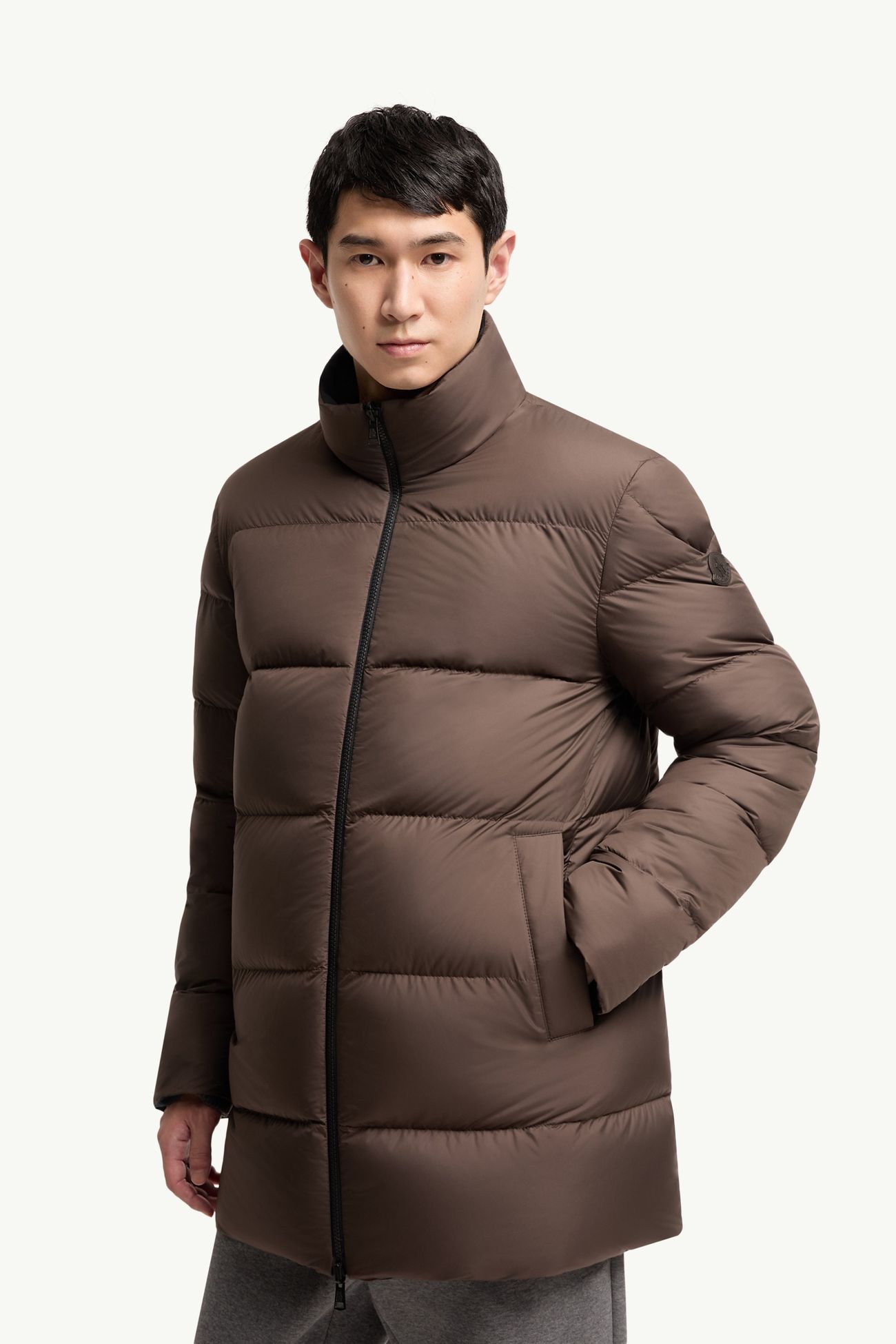 Parka corto con cappuccio Didessa Uomo Blu Navy Moncler 5