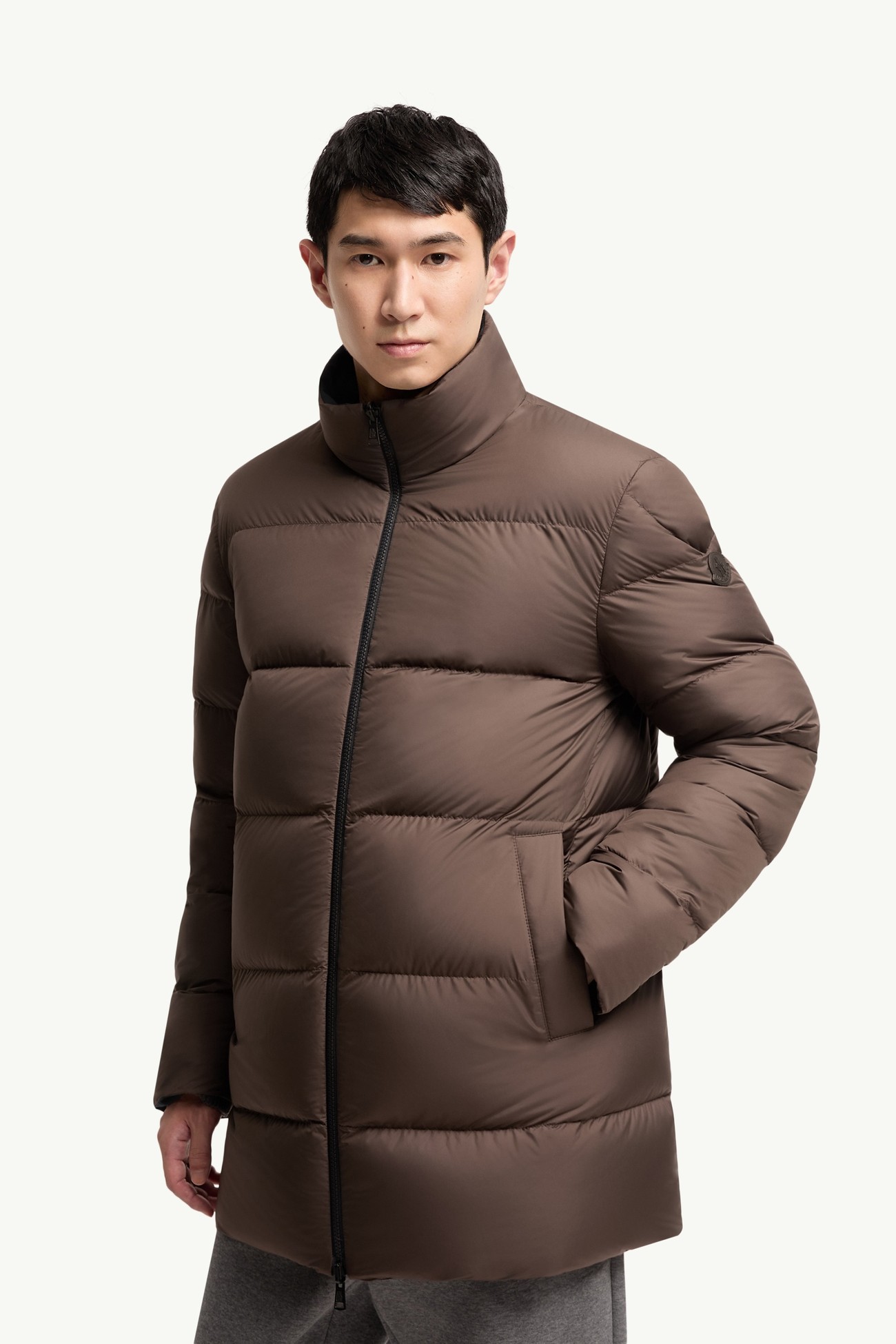 Parka corto con cappuccio Didessa Uomo Blu Navy Moncler 5