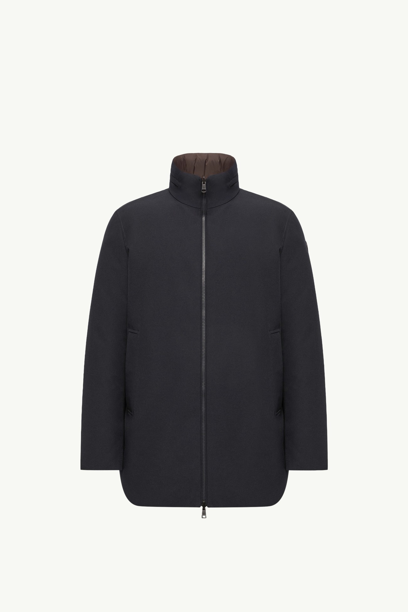 Didessa Hodded Short Parka Jacket Men Navy Blue Moncler 2