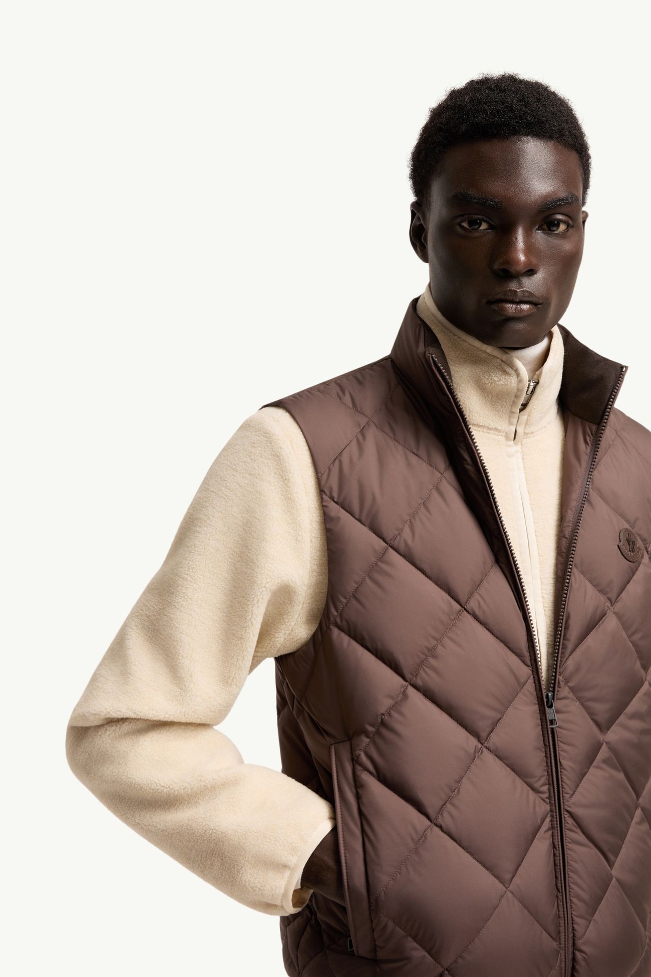 Chobe ベスト メンズ ブラウン Moncler 5