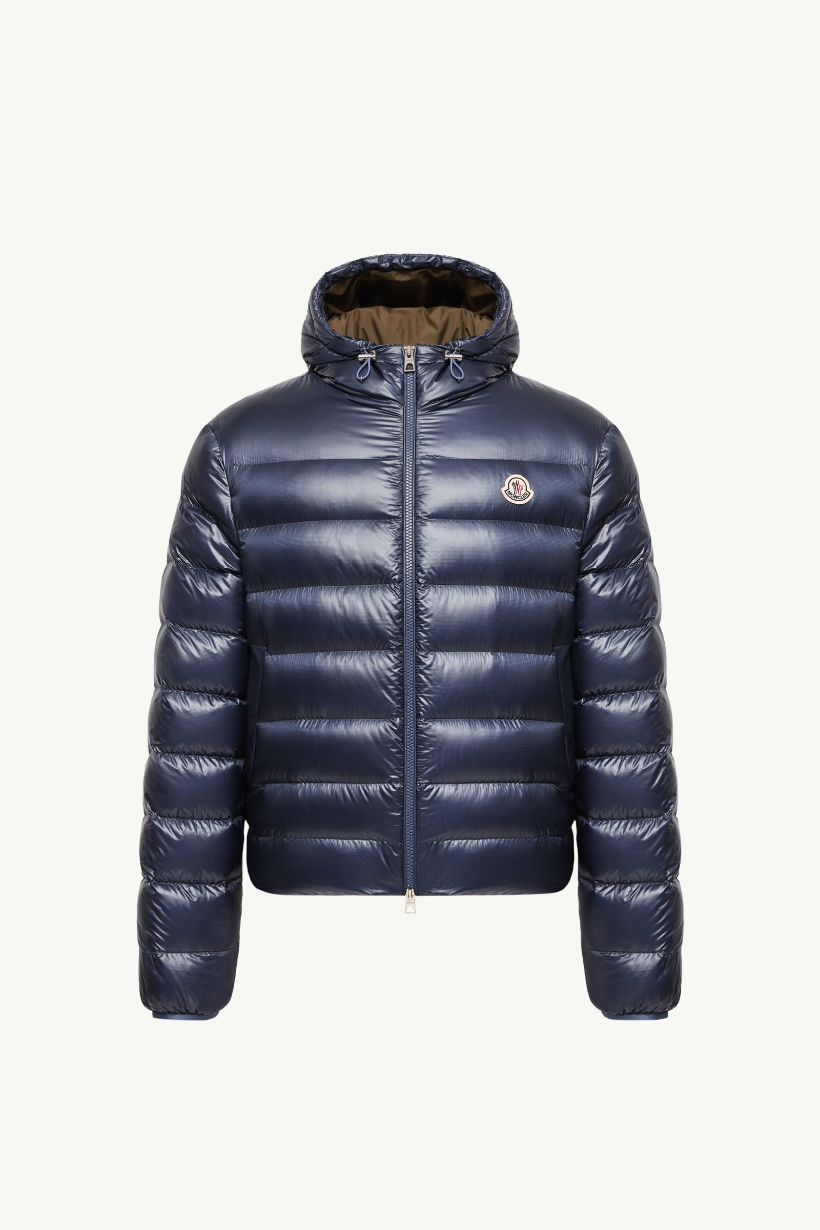 Forzo連帽可收納式短身羽絨外套 男士 灰藍色 Moncler, 1 of 0