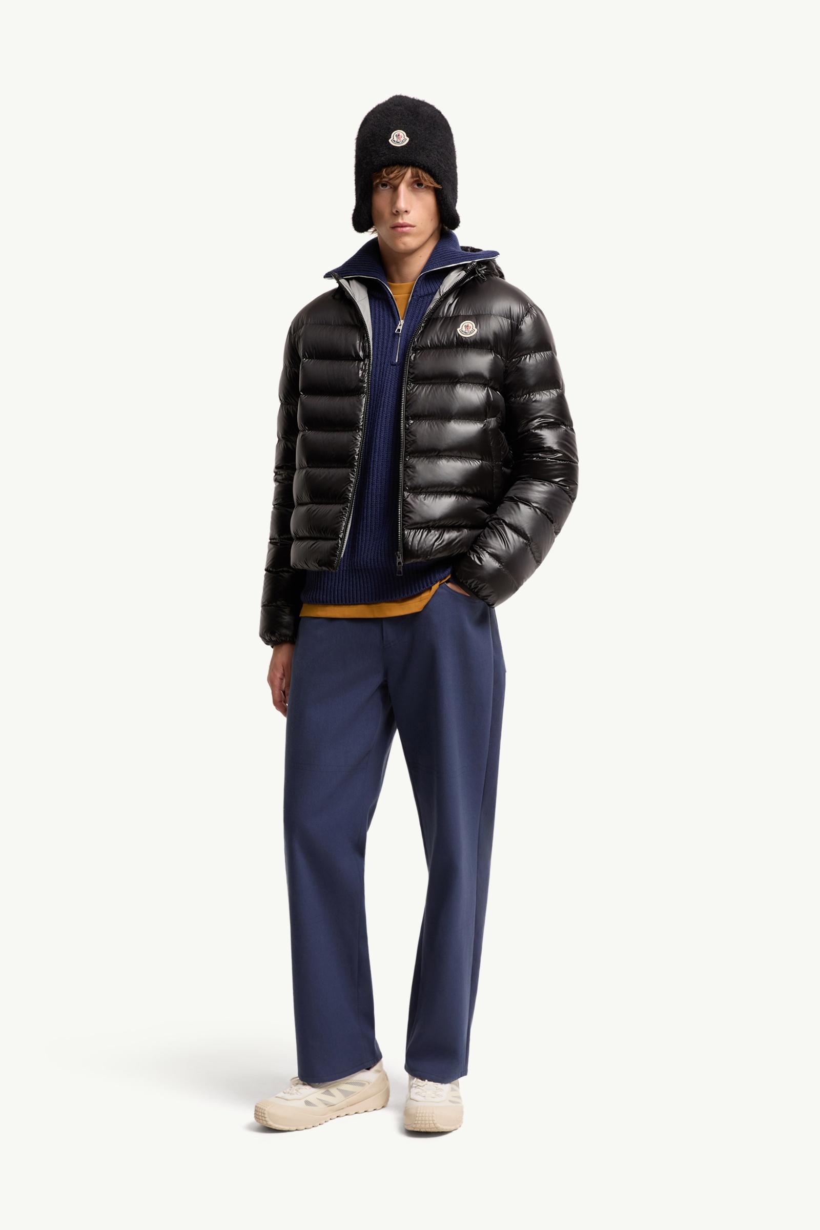 Black Forzo Hooded Packable Short Down Jacket - Short Down Jackets