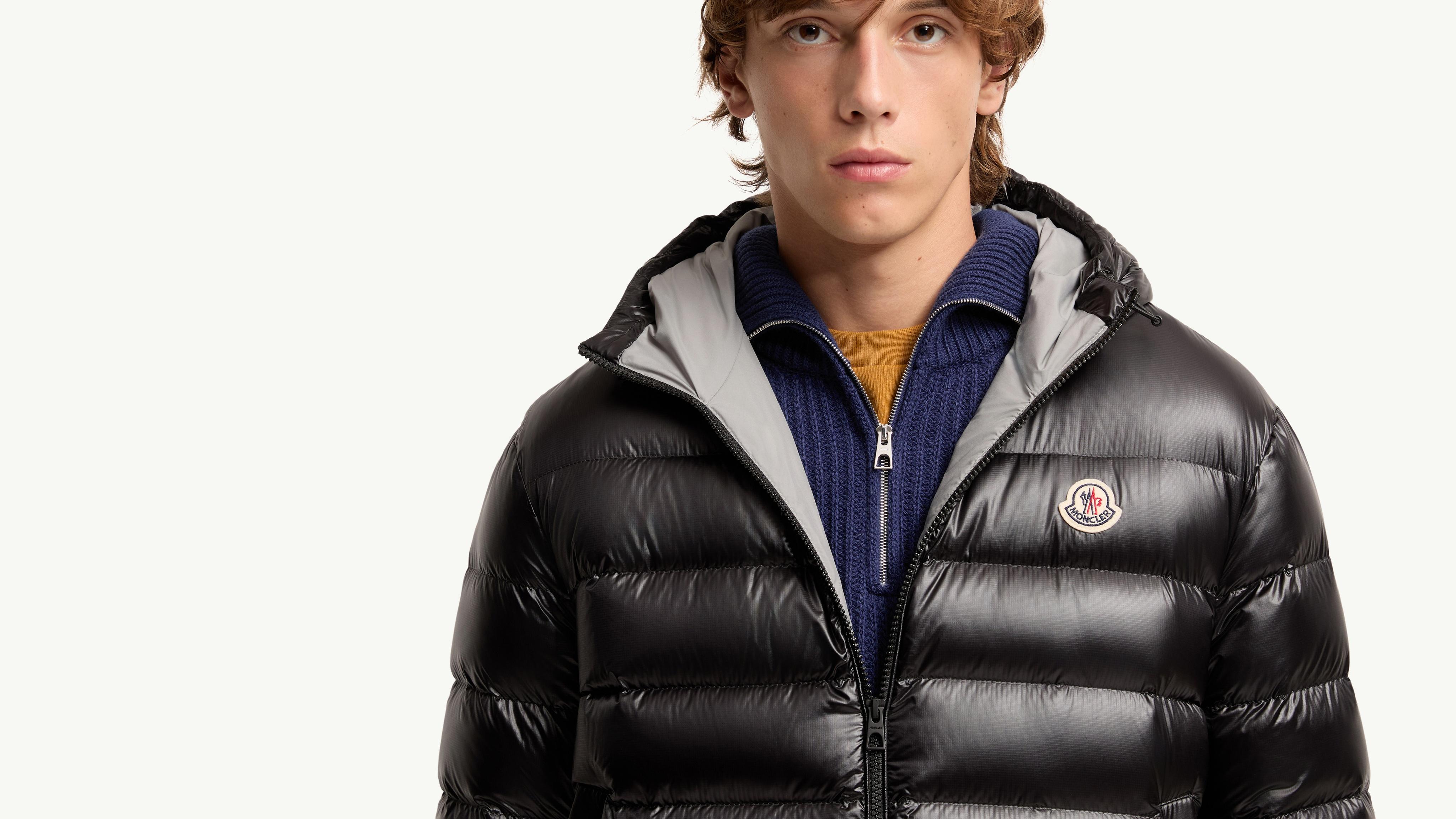 Black Forzo Hooded Packable Short Down Jacket - Short Down Jackets