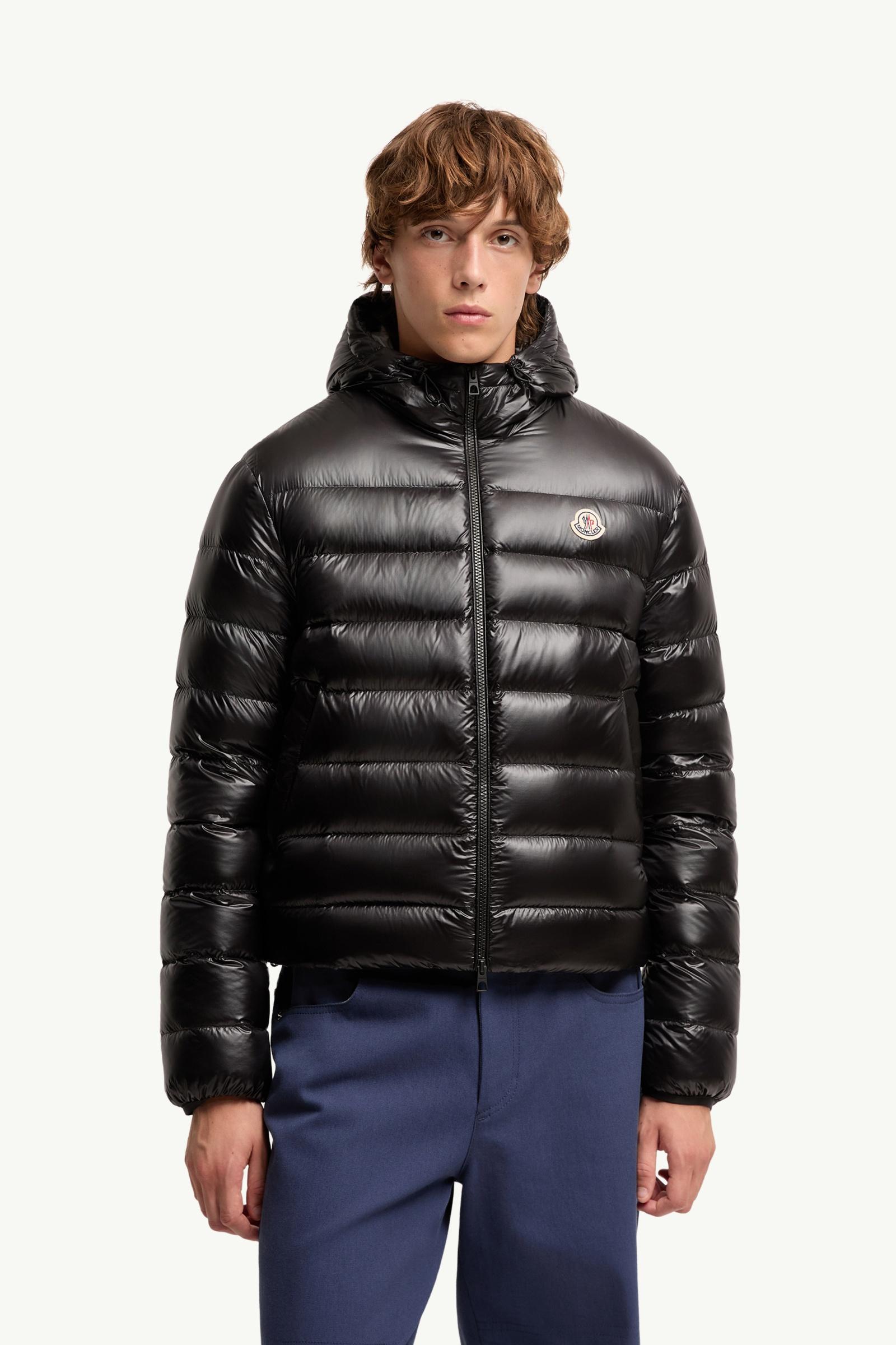 Black Forzo Hooded Packable Short Down Jacket - Short Down Jackets