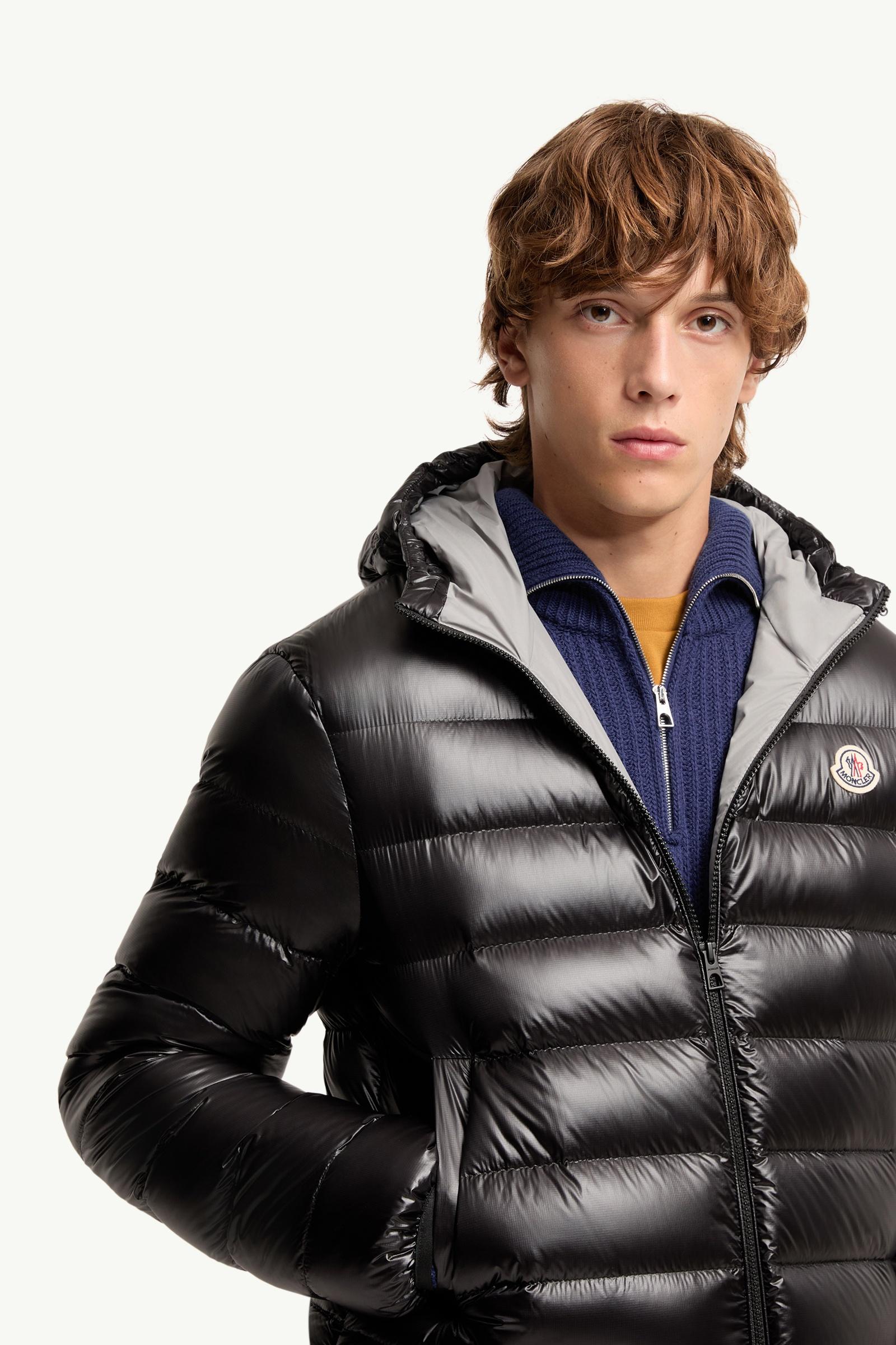 Black Forzo Hooded Packable Short Down Jacket - Short Down Jackets