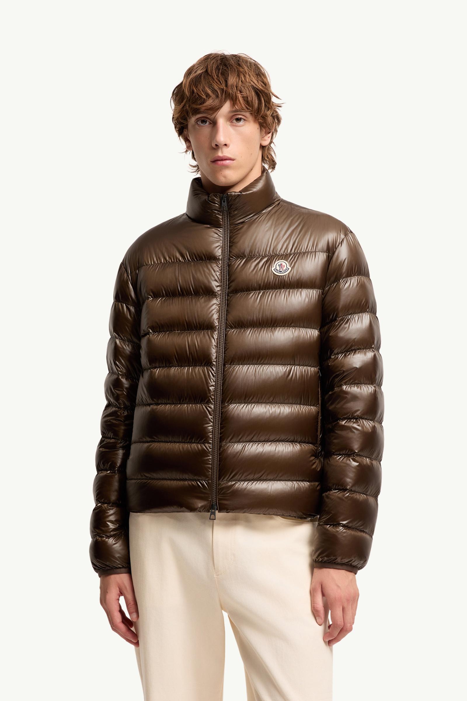 Dark Brown Sergesta Packable Short Down Jacket - Lightweight Down