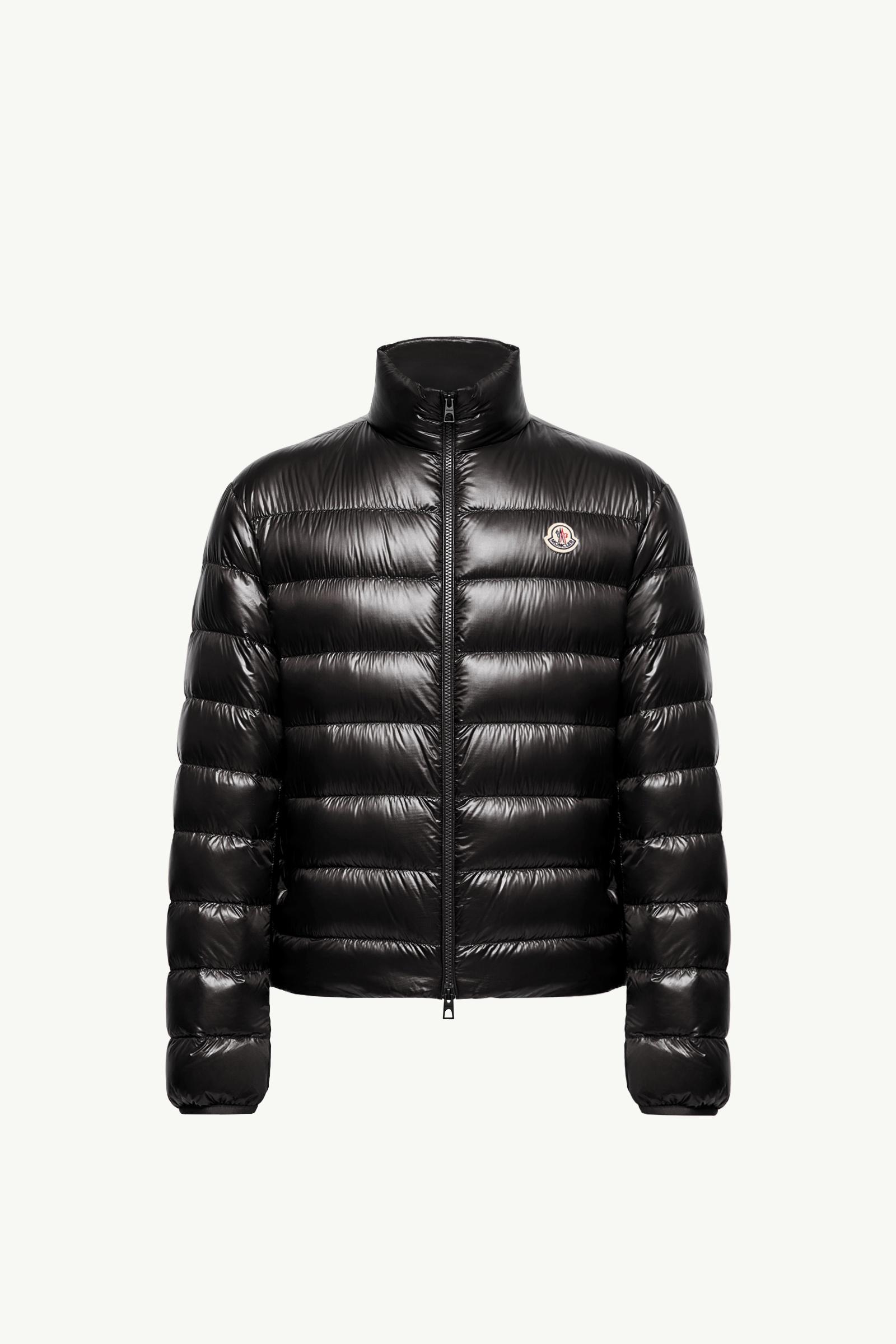 Sergesta Packable Short Down Jacket Men Black Moncler
