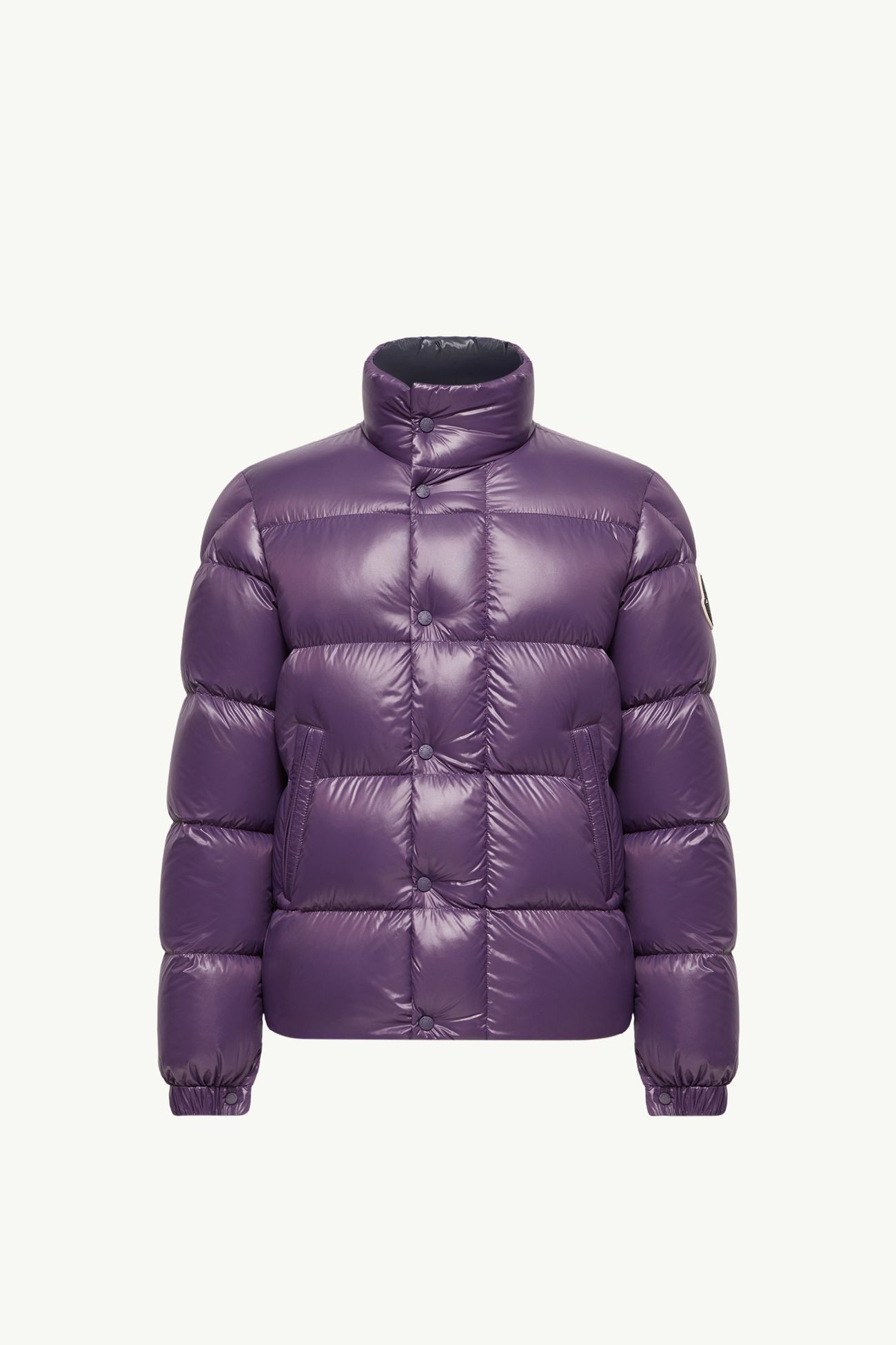 Piumino corto Bendola in laqué Uomo Viola Moncler 2