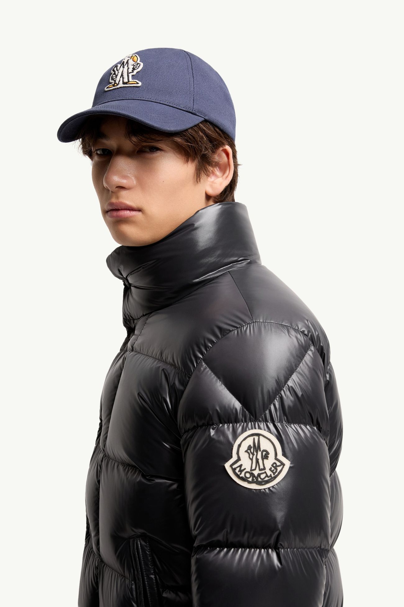 Bendola Laqué短身羽絨外套 男士 黑色 Moncler 1